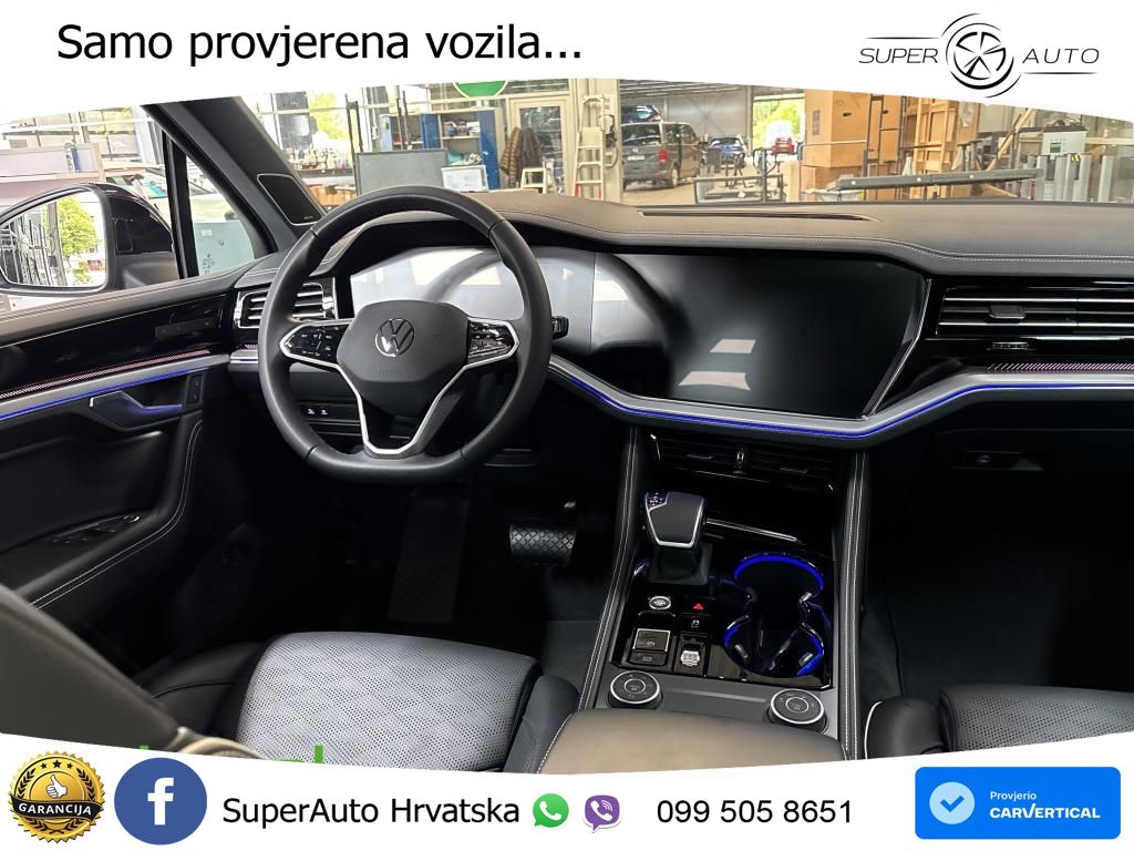 Volkswagen Touareg 3.0 V6 TFSI (381 KS) 4MOTION Tiptronic ZRAČNI+ACC+GR SJED+KAM+PANO