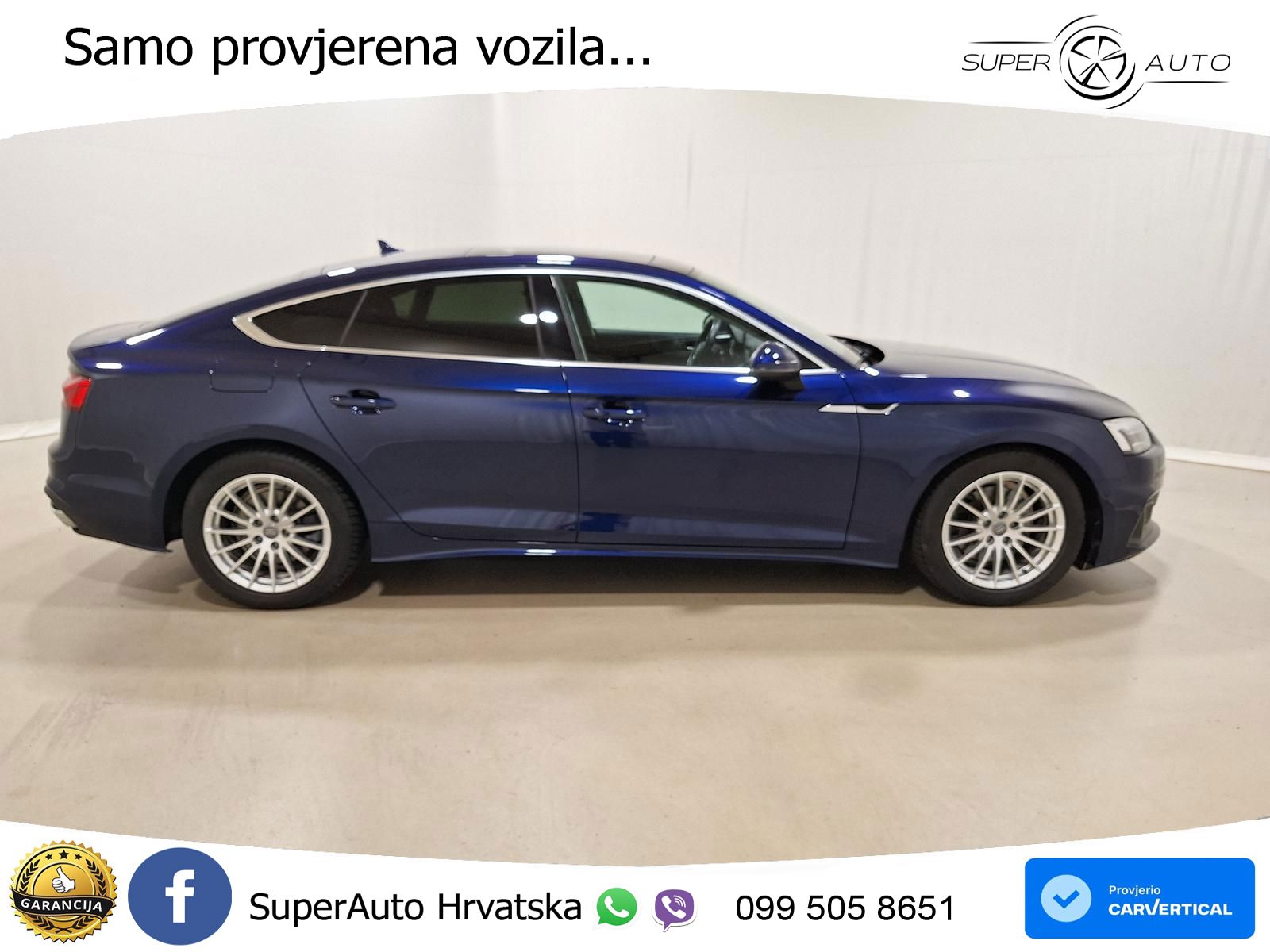 Audi A5 Sportback 40 TFSI (190 KS) S tronic