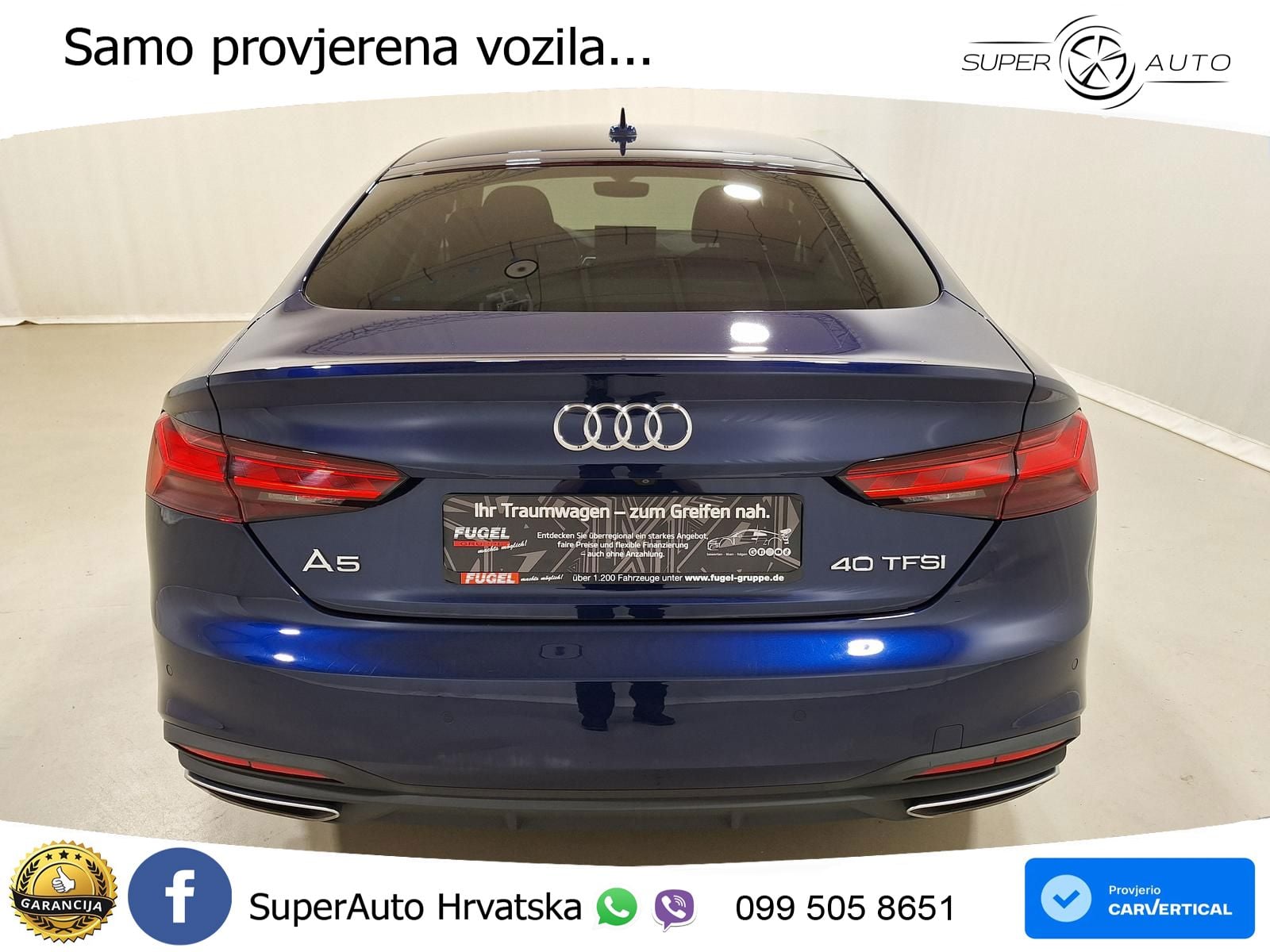 Audi A5 Sportback 40 TFSI (190 KS) S tronic