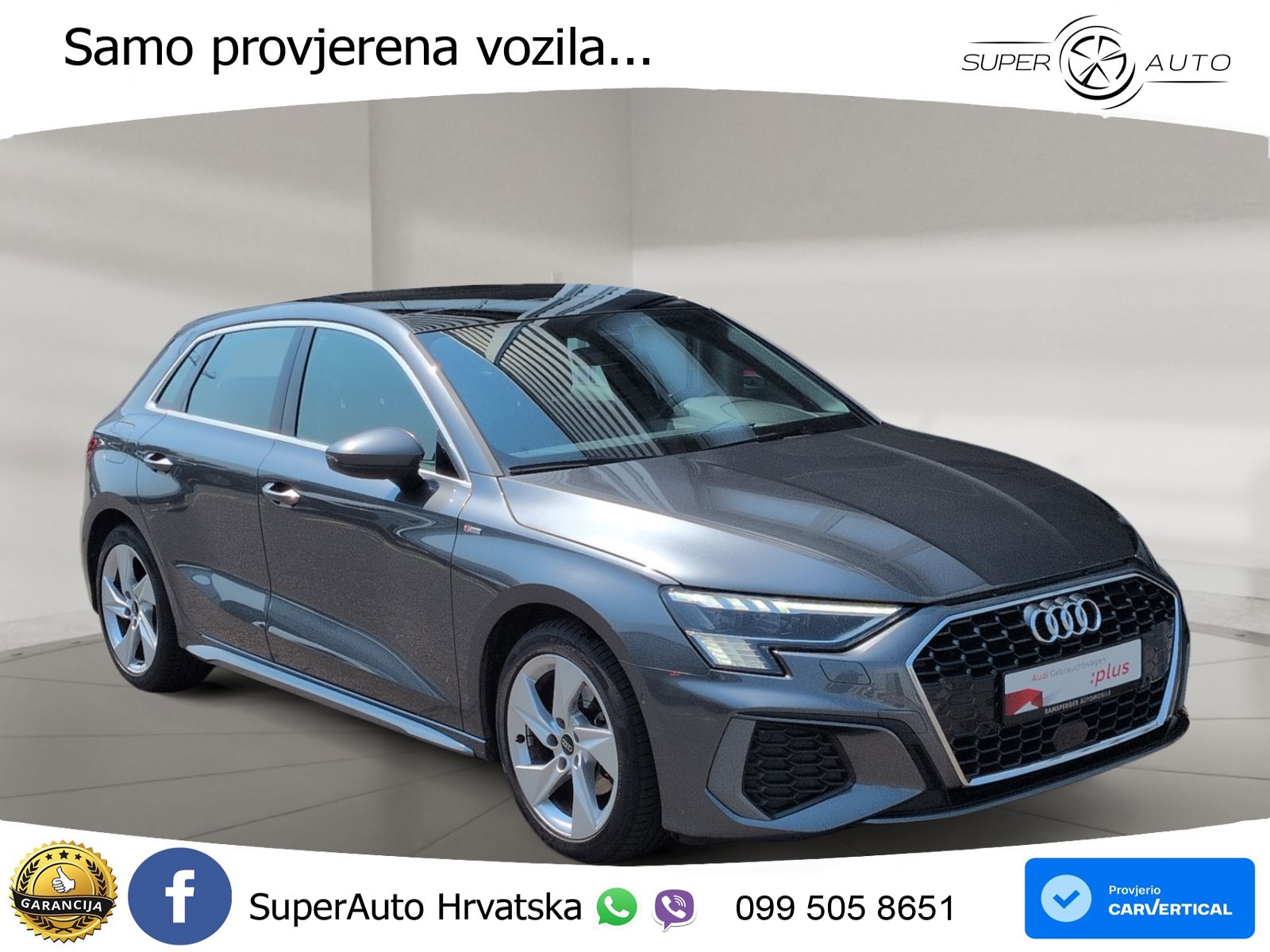 Audi A3 35 TFSI (150 KS) S tronic S line