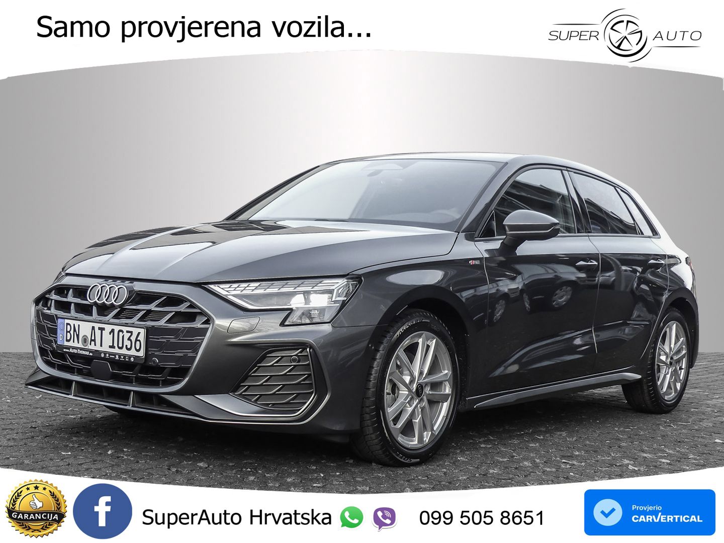 Audi A3 35 TFSI (150 KS) S tronic S line LED+GR SJED+ACC
