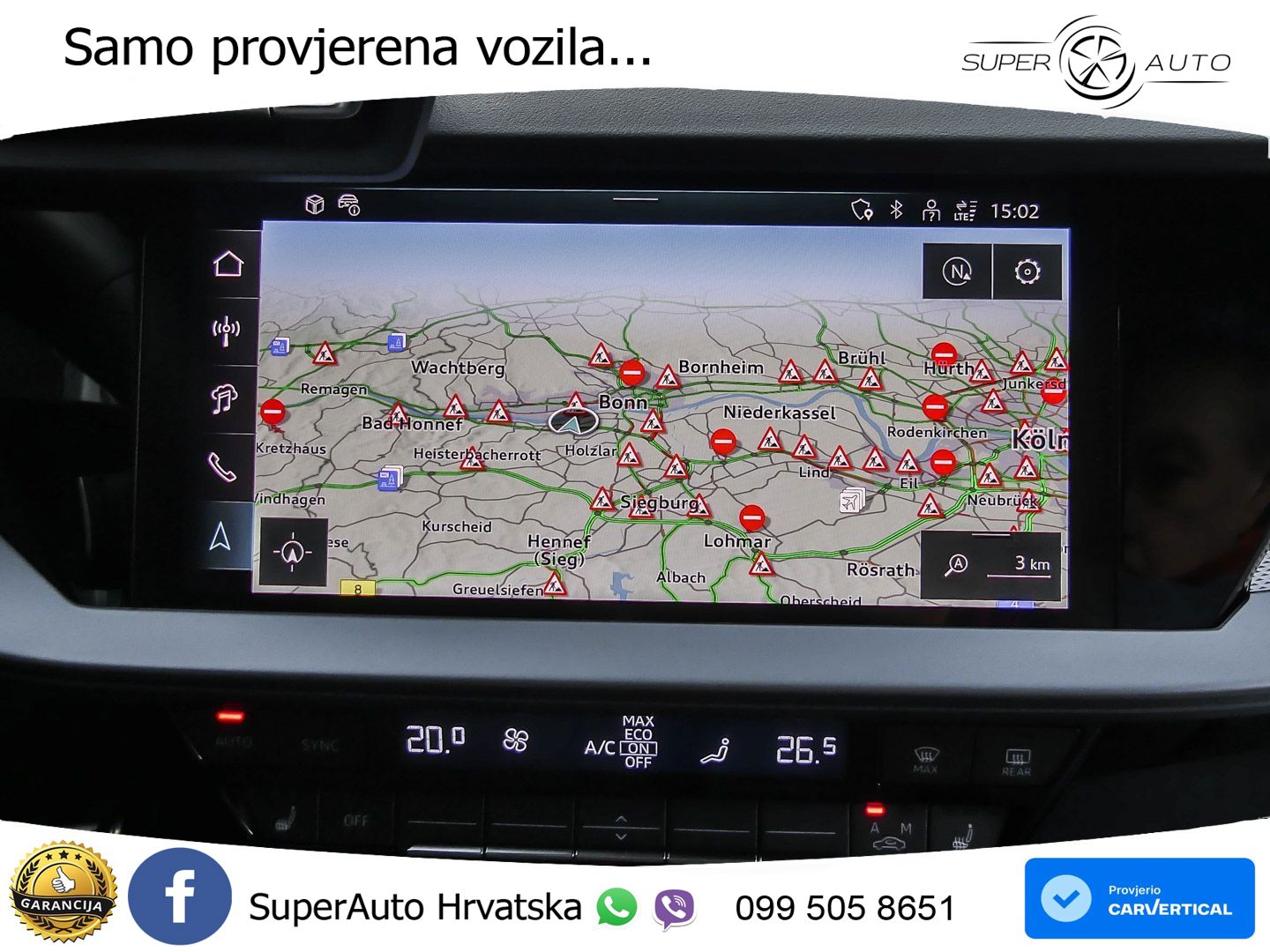 Audi A3 35 TFSI (150 KS) S tronic S line LED+GR SJED+ACC