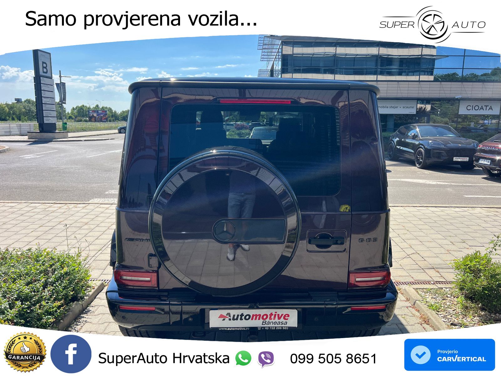 Mercedes AMG G 63 Long V8 (585 KS) 4MATIC 9G-TRONIC AMG SPEEDSHIFT TCT Manufaktur