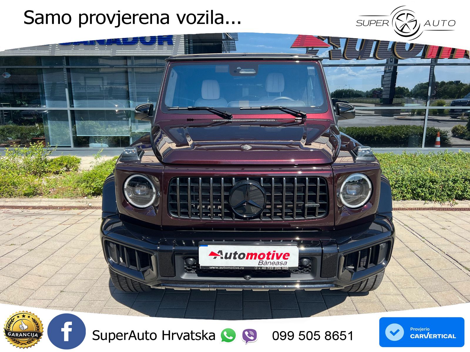 Mercedes AMG G 63 Long V8 (585 KS) 4MATIC 9G-TRONIC AMG SPEEDSHIFT TCT Manufaktur