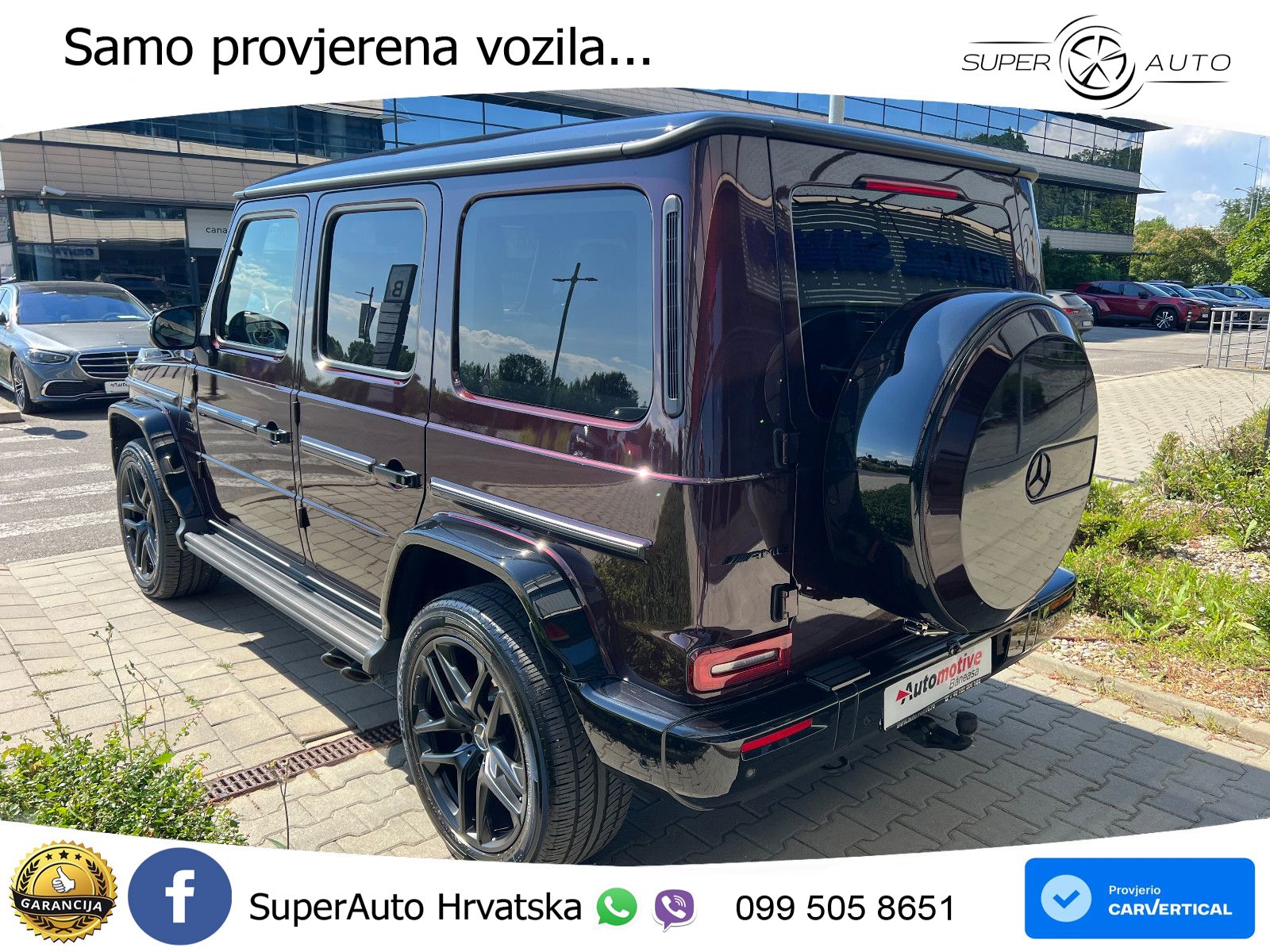 Mercedes AMG G 63 Long V8 (585 KS) 4MATIC 9G-TRONIC AMG SPEEDSHIFT TCT Manufaktur