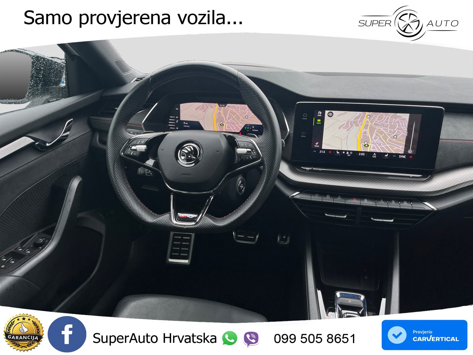 Škoda Octavia Combi RS 2.0 TDI (200 KS) DSG LED+GR SJED+ACC
