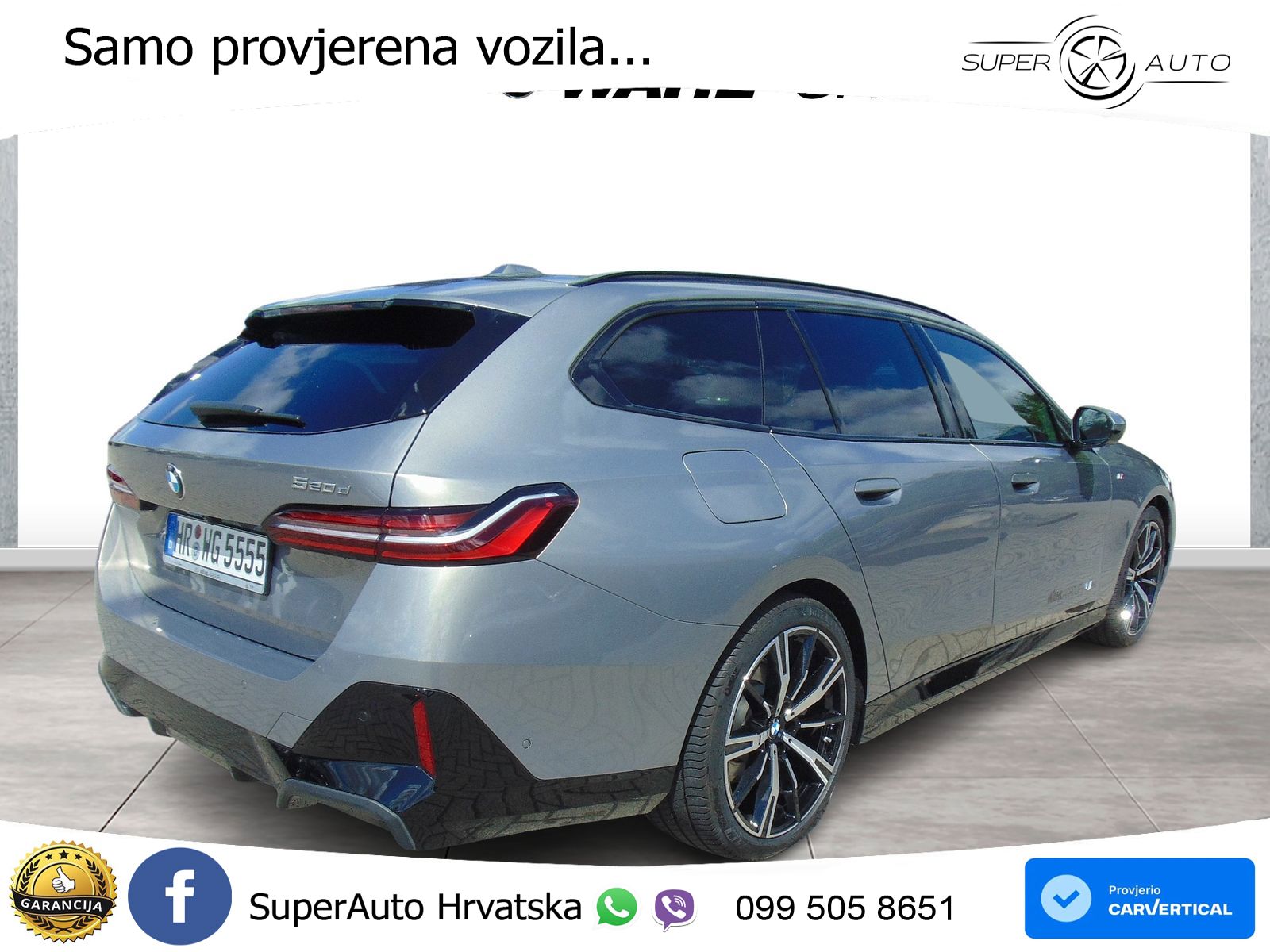 BMW 520d Touring (197 KS) Steptronic M Sport LED+GR SJED+ACC
