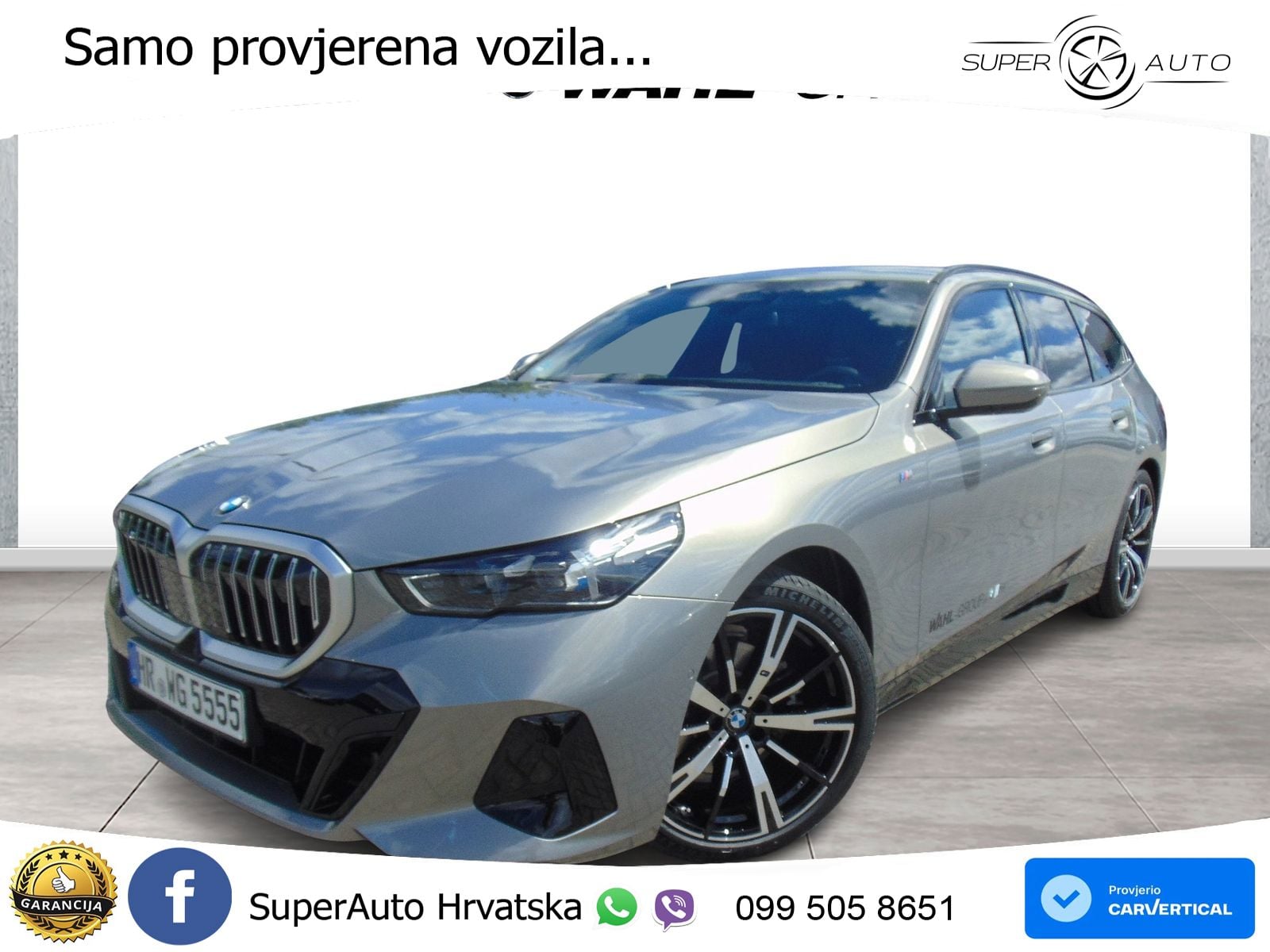 BMW 520d Touring (197 KS) Steptronic M Sport LED+GR SJED+ACC