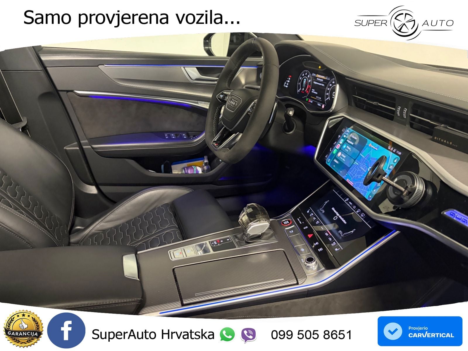 Audi RS6 Avant 4.0 TFSI V8 (600 KS) quattro Tiptronic LED+GR SJED+ACC