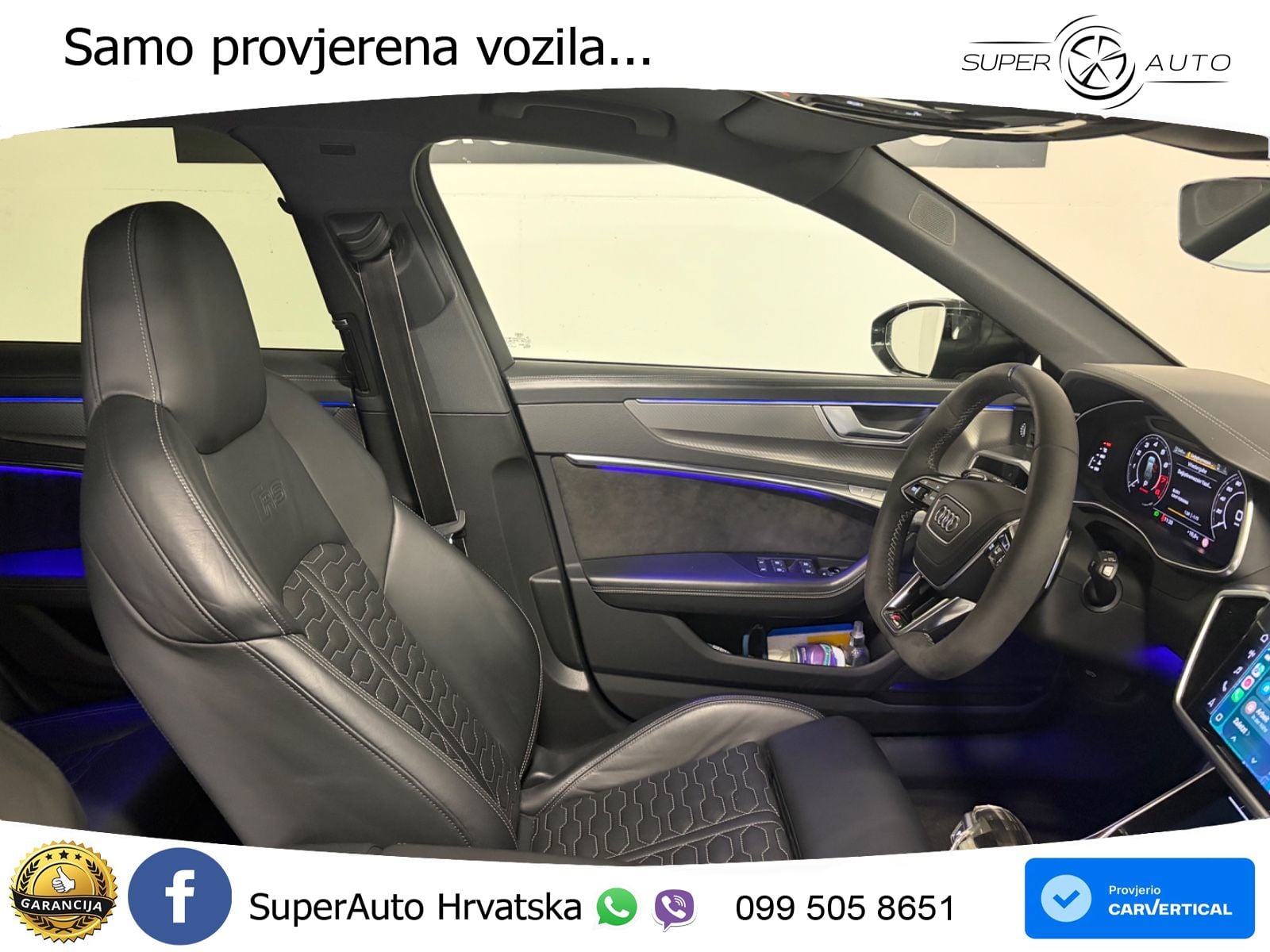 Audi RS6 Avant 4.0 TFSI V8 (600 KS) quattro Tiptronic LED+GR SJED+ACC