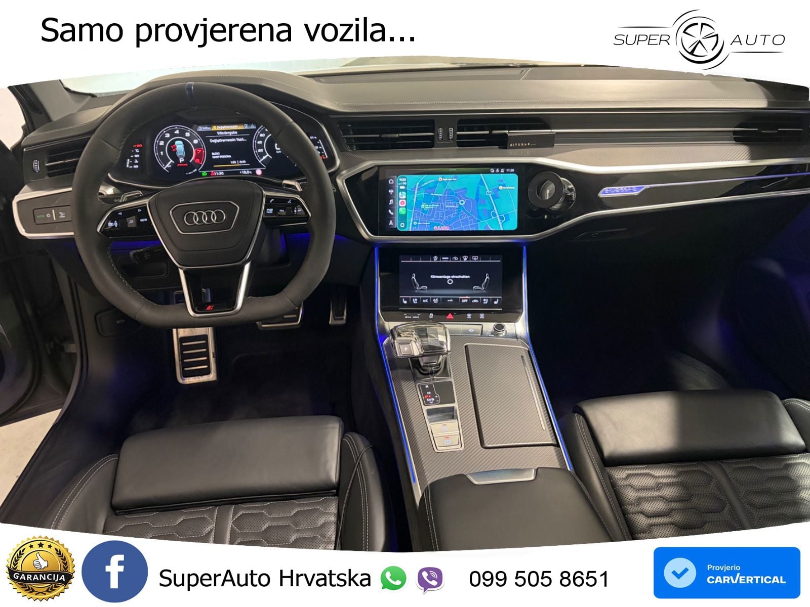 Audi RS6 Avant 4.0 TFSI V8 (600 KS) quattro Tiptronic LED+GR SJED+ACC