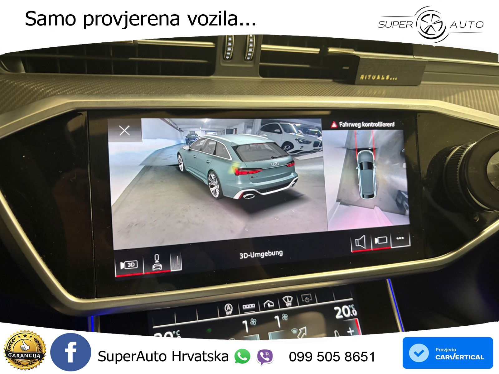 Audi RS6 Avant 4.0 TFSI V8 (600 KS) quattro Tiptronic LED+GR SJED+ACC
