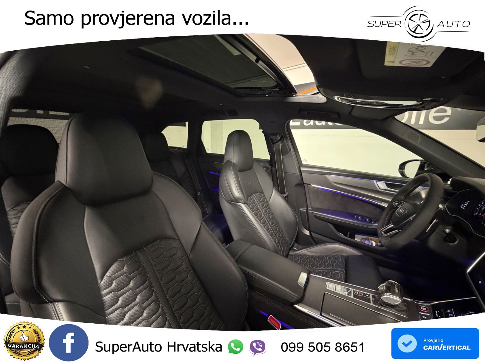 Audi RS6 Avant 4.0 TFSI V8 (600 KS) quattro Tiptronic LED+GR SJED+ACC