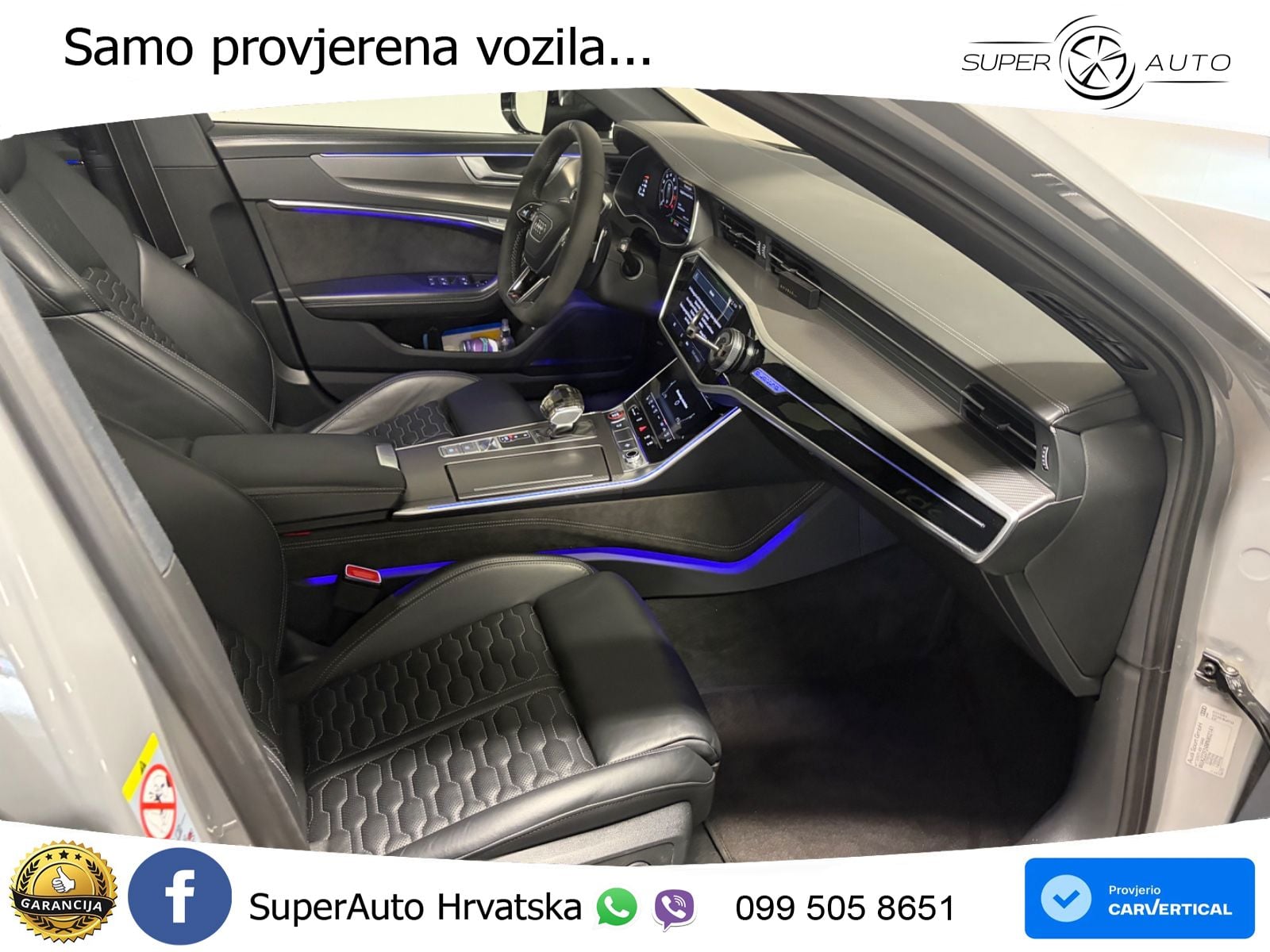 Audi RS6 Avant 4.0 TFSI V8 (600 KS) quattro Tiptronic LED+GR SJED+ACC