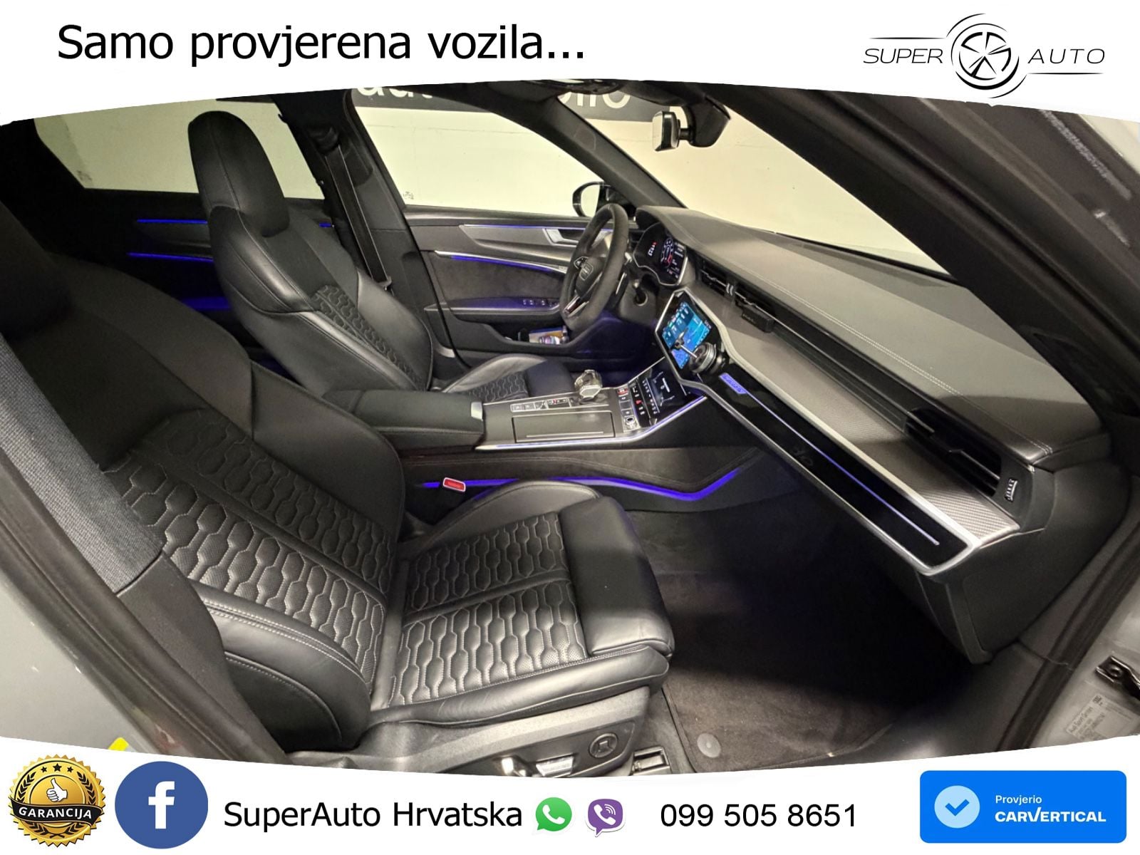 Audi RS6 Avant 4.0 TFSI V8 (600 KS) quattro Tiptronic LED+GR SJED+ACC