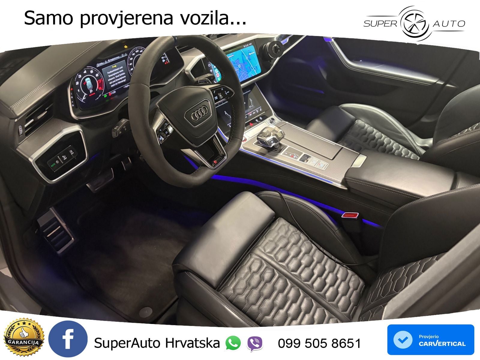 Audi RS6 Avant 4.0 TFSI V8 (600 KS) quattro Tiptronic LED+GR SJED+ACC
