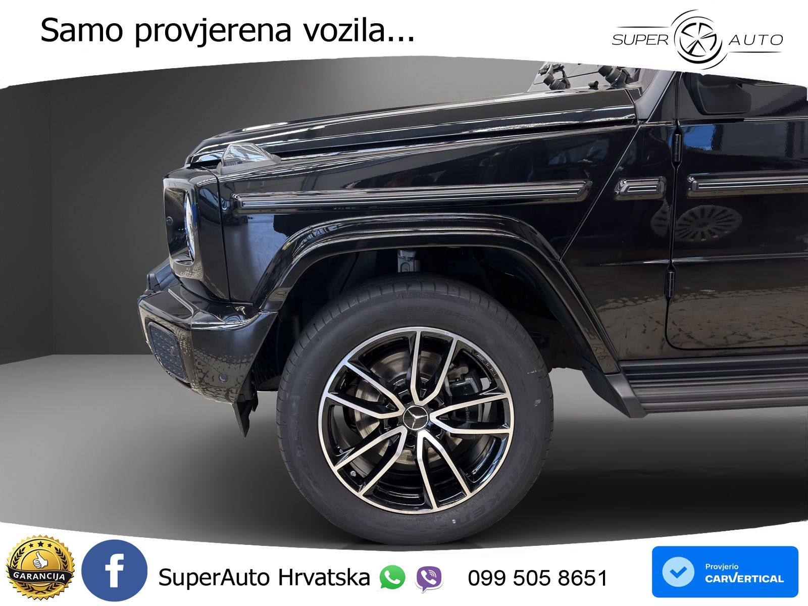 Mercedes G 450d Long (367 KS) 4MATIC 9G-TRONIC Exclusive LED+GR SJED+ACC