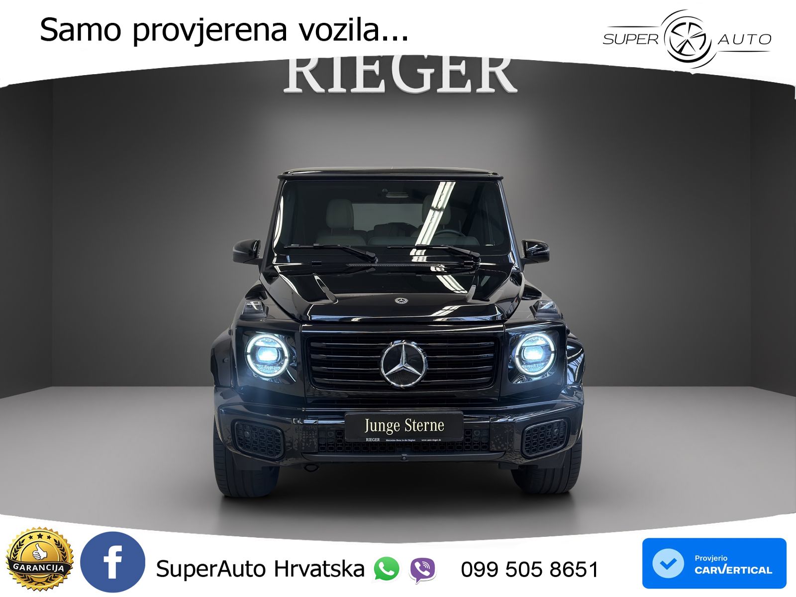 Mercedes G 450d Long (367 KS) 4MATIC 9G-TRONIC Exclusive LED+GR SJED+ACC