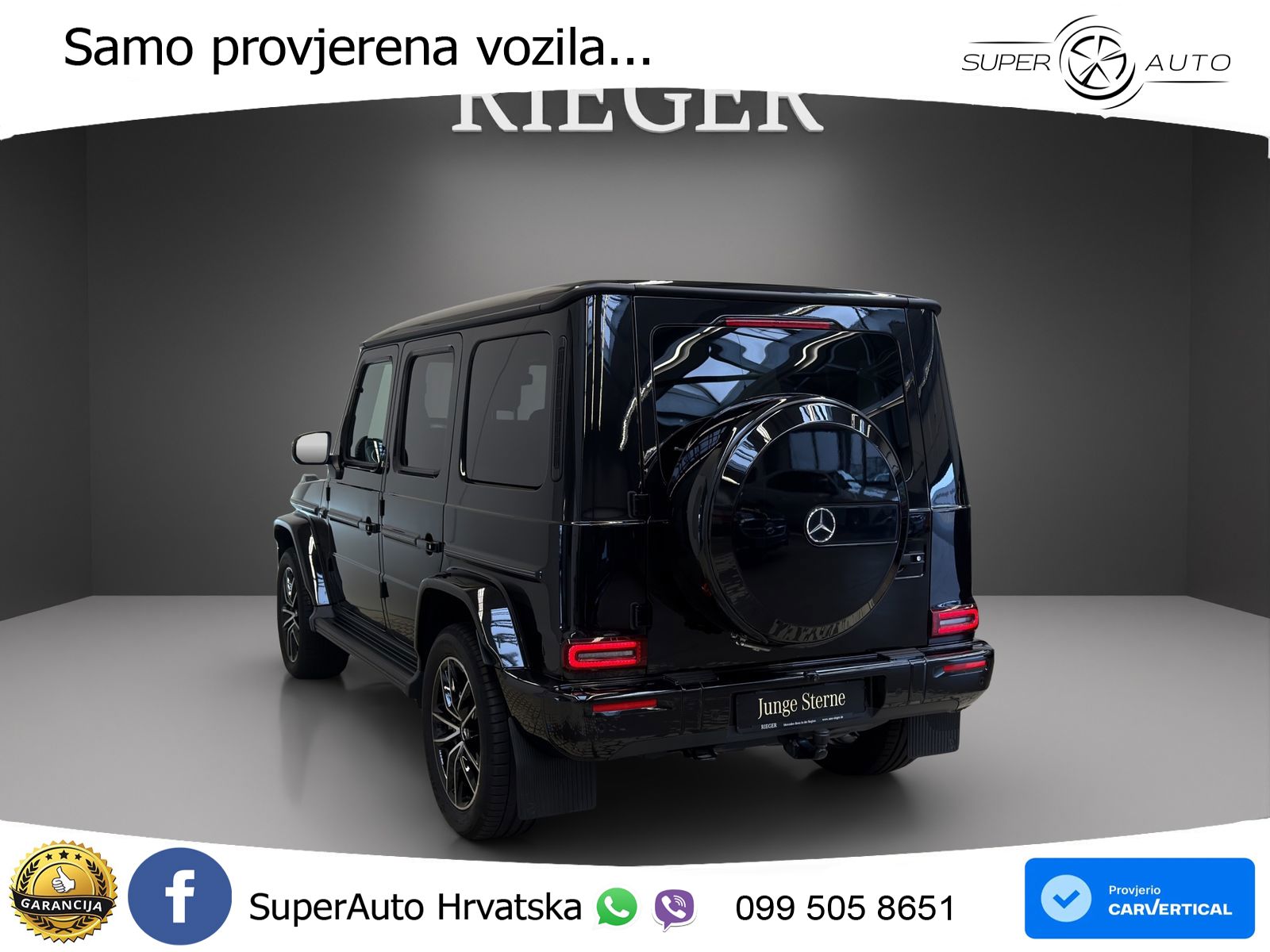 Mercedes G 450d Long (367 KS) 4MATIC 9G-TRONIC Exclusive LED+GR SJED+ACC