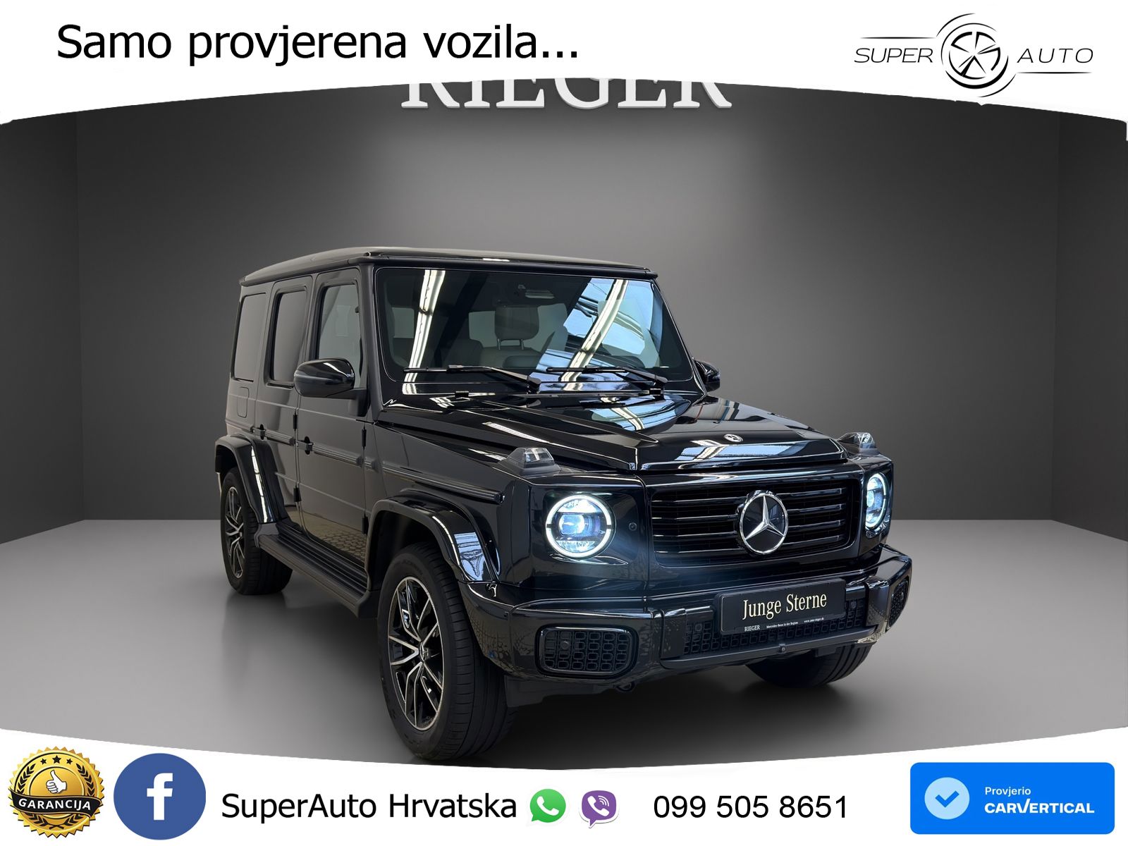 Mercedes G 450d Long (367 KS) 4MATIC 9G-TRONIC Exclusive LED+GR SJED+ACC