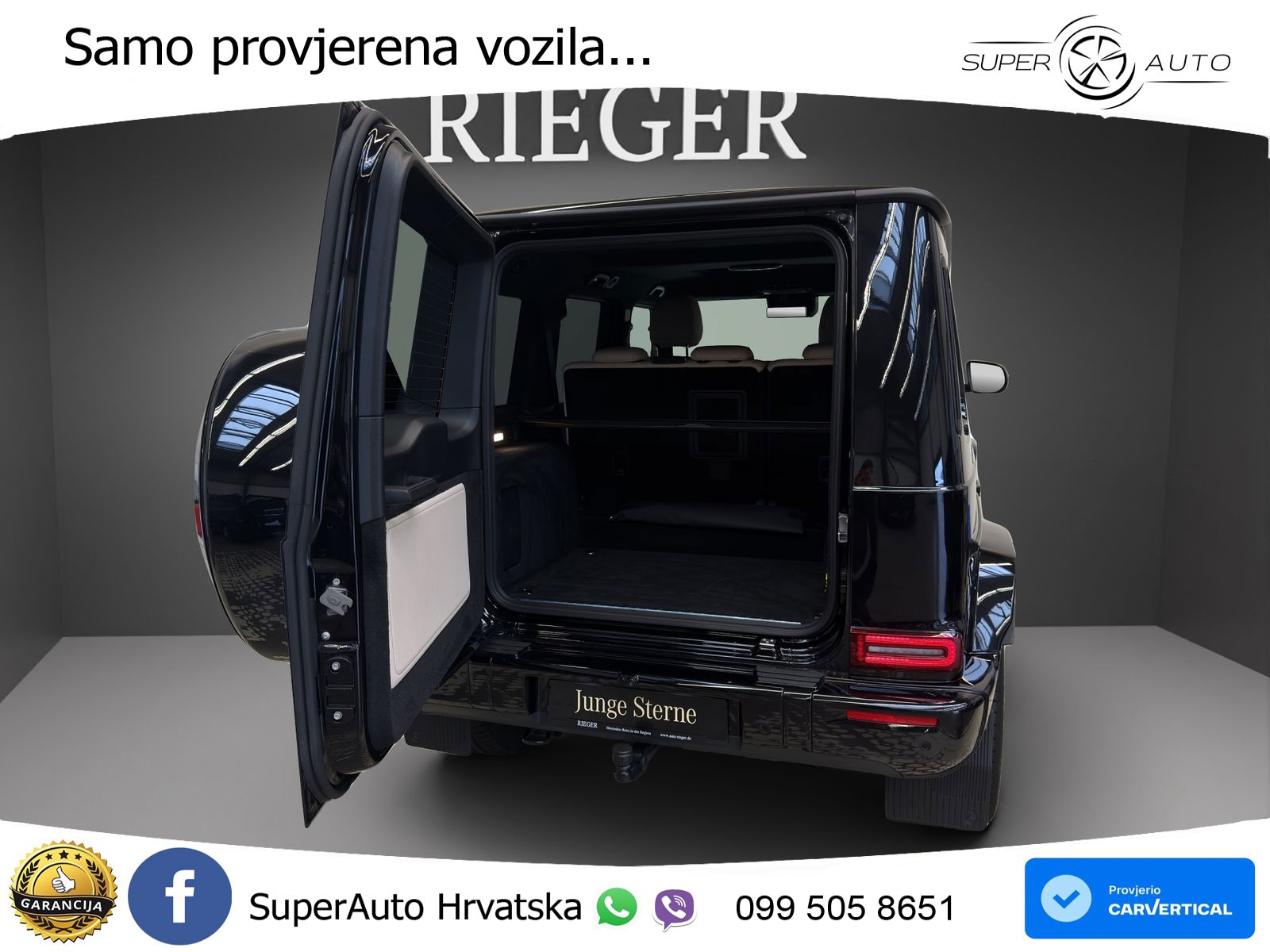 Mercedes G 450d Long (367 KS) 4MATIC 9G-TRONIC Exclusive LED+GR SJED+ACC