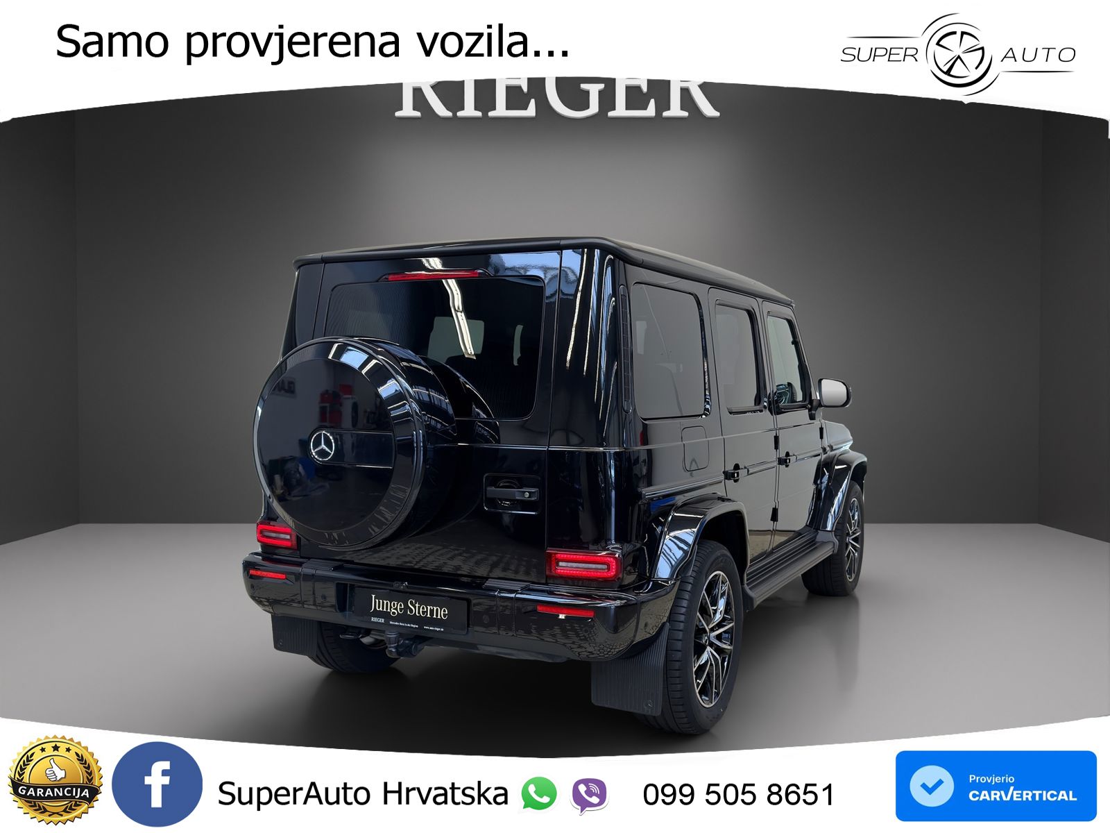 Mercedes G 450d Long (367 KS) 4MATIC 9G-TRONIC Exclusive LED+GR SJED+ACC