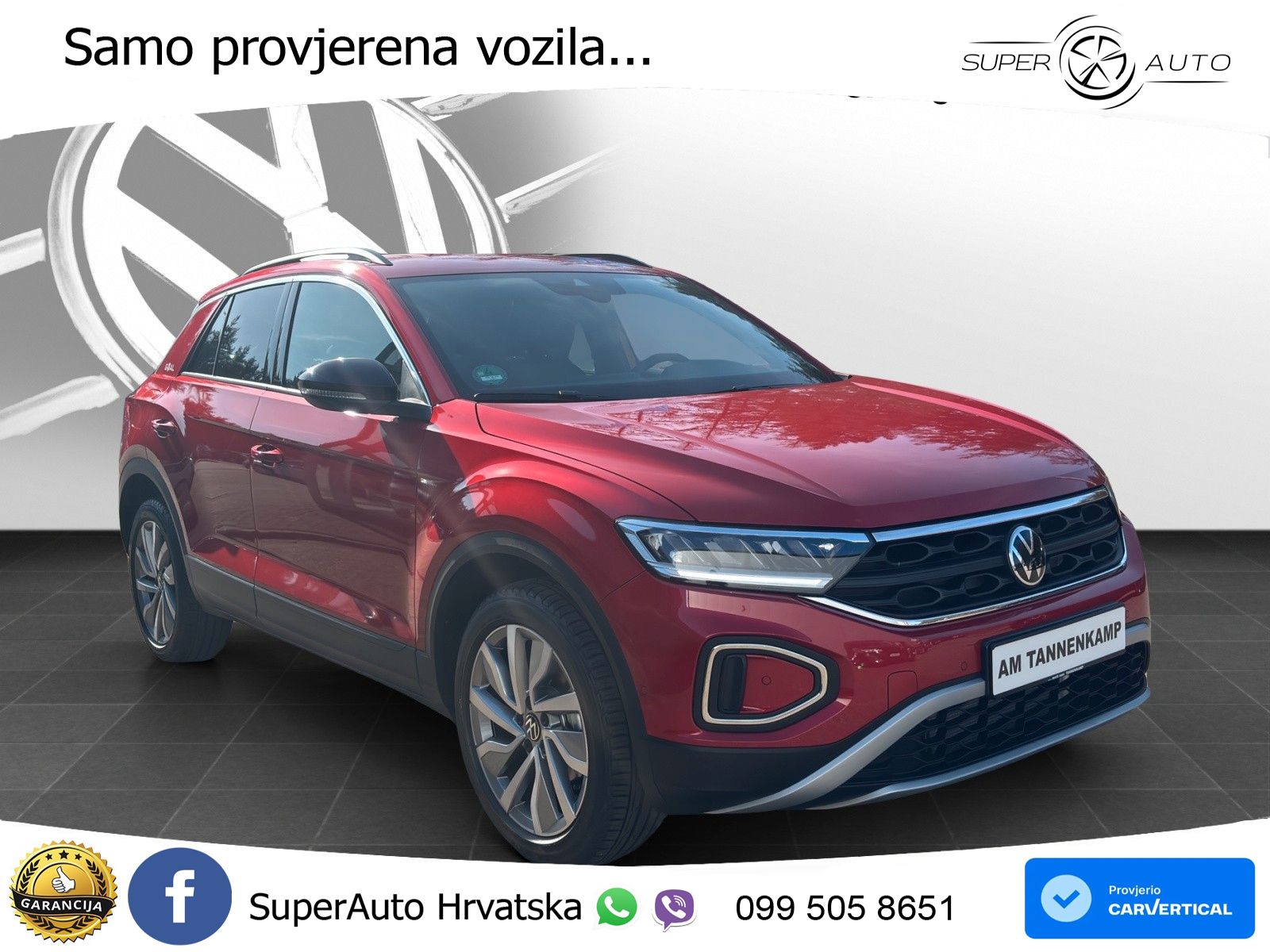 Volkswagen T-Roc 1.5 TSI (150 KS) DSG LED+GR SJED+ACC
