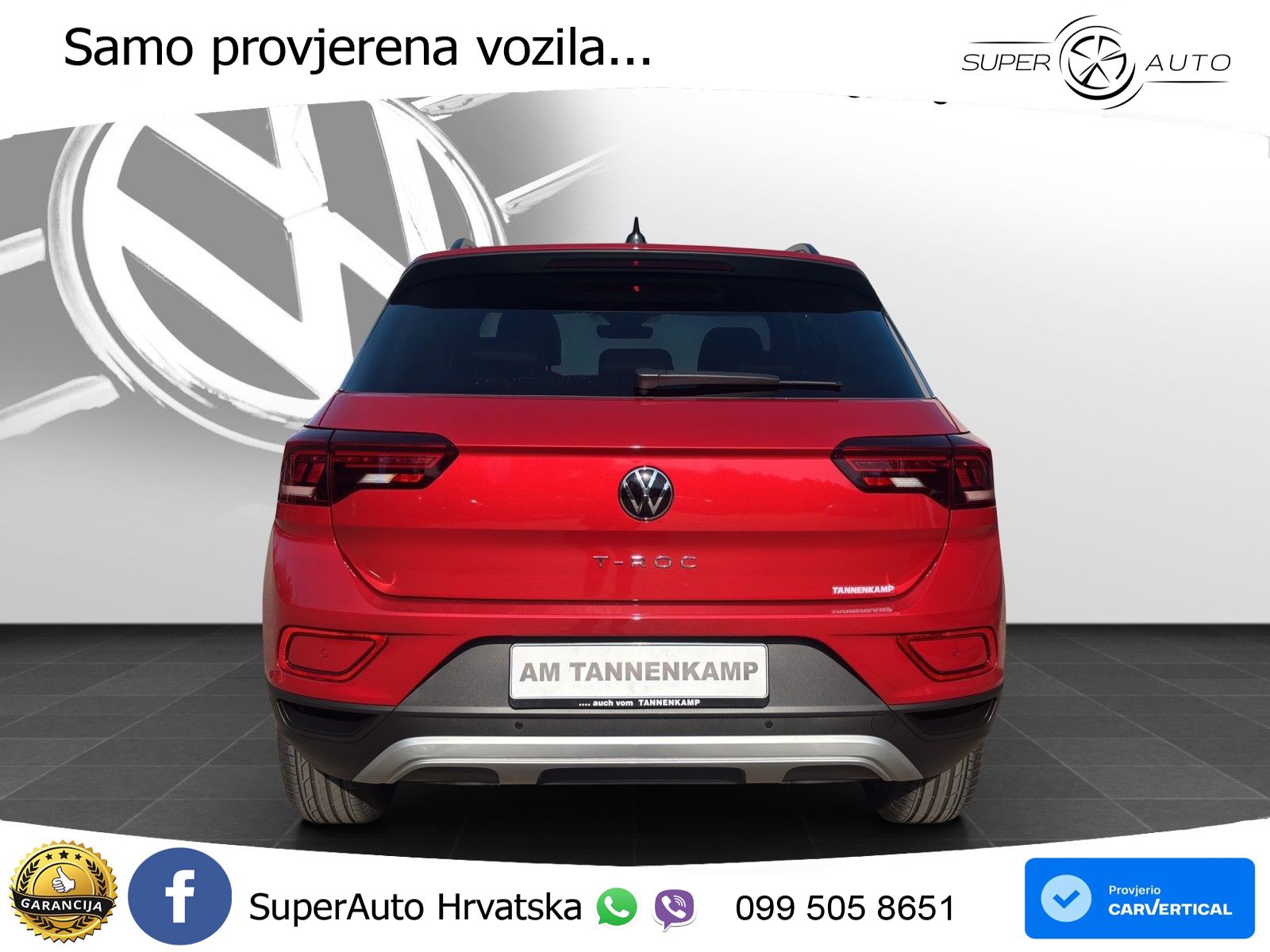 Volkswagen T-Roc 1.5 TSI (150 KS) DSG LED+GR SJED+ACC