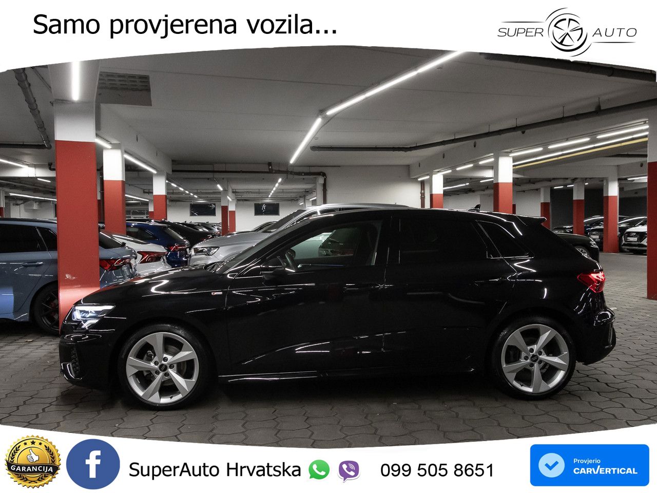 Audi A3 35 TDI (150 KS) S tronic S line LED+GR SJED+ACC