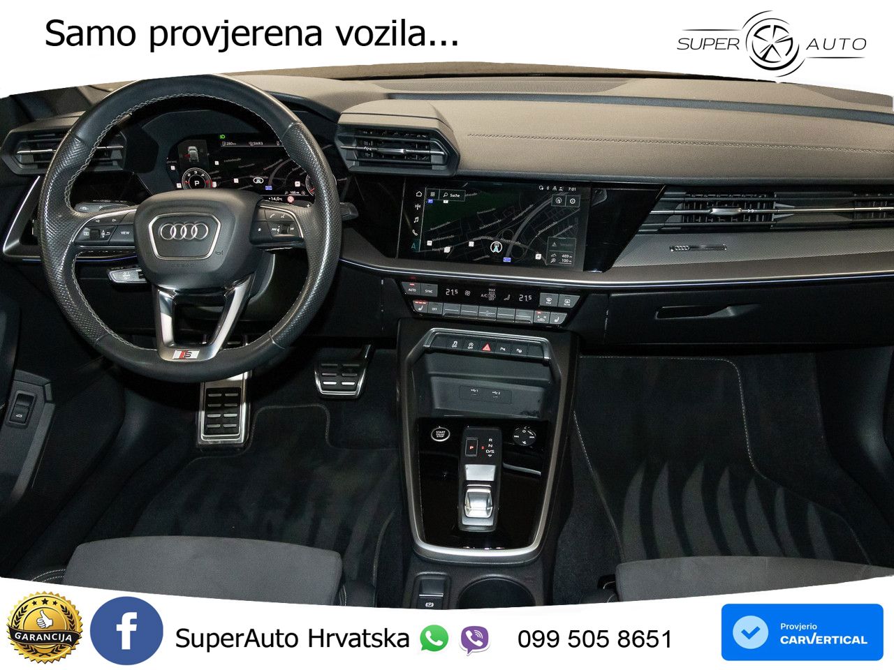 Audi A3 35 TDI (150 KS) S tronic S line LED+GR SJED+ACC