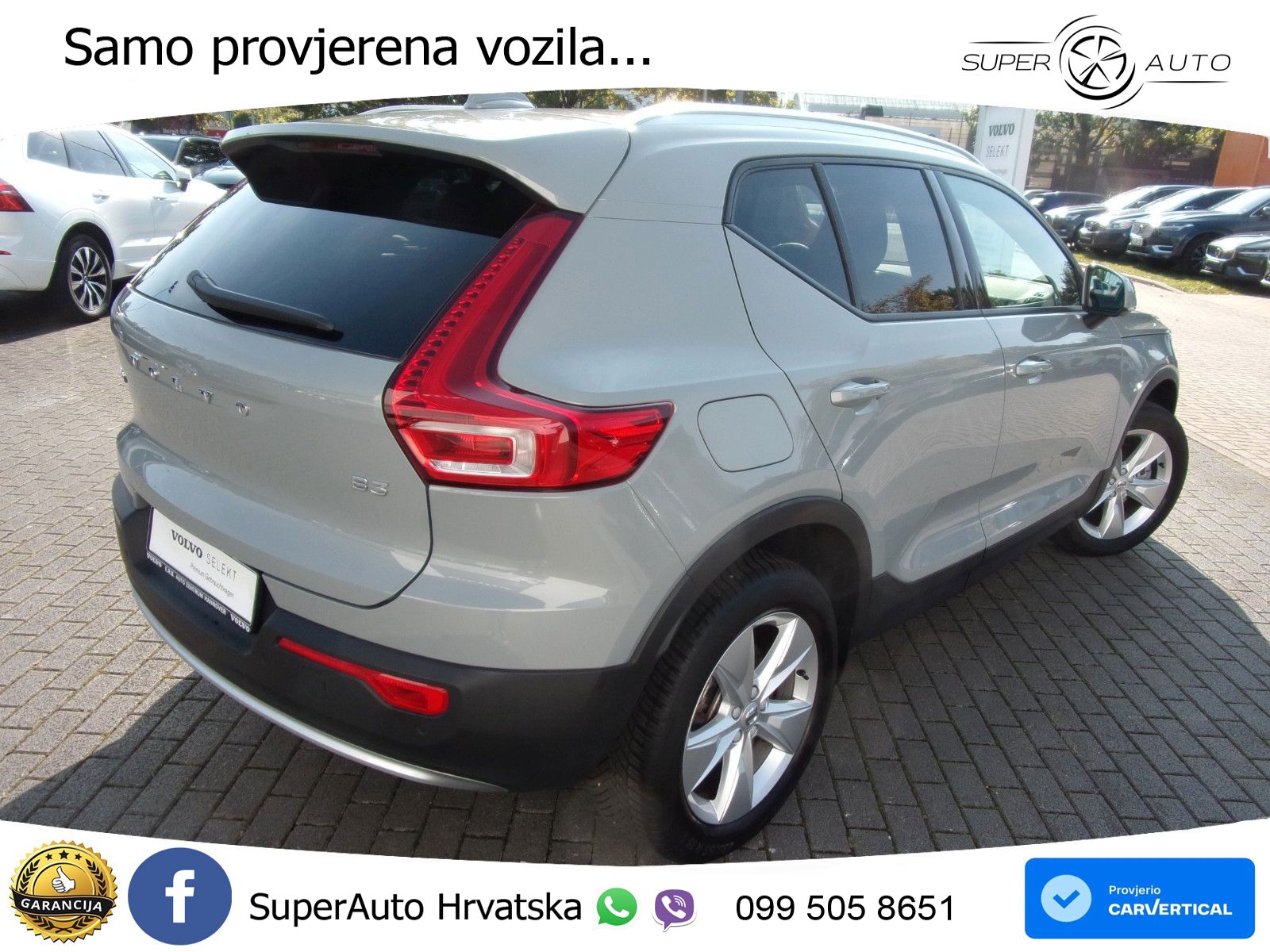 Volvo XC40 2.0 B3 163 KS Automatic LED+GR SJED+ACC