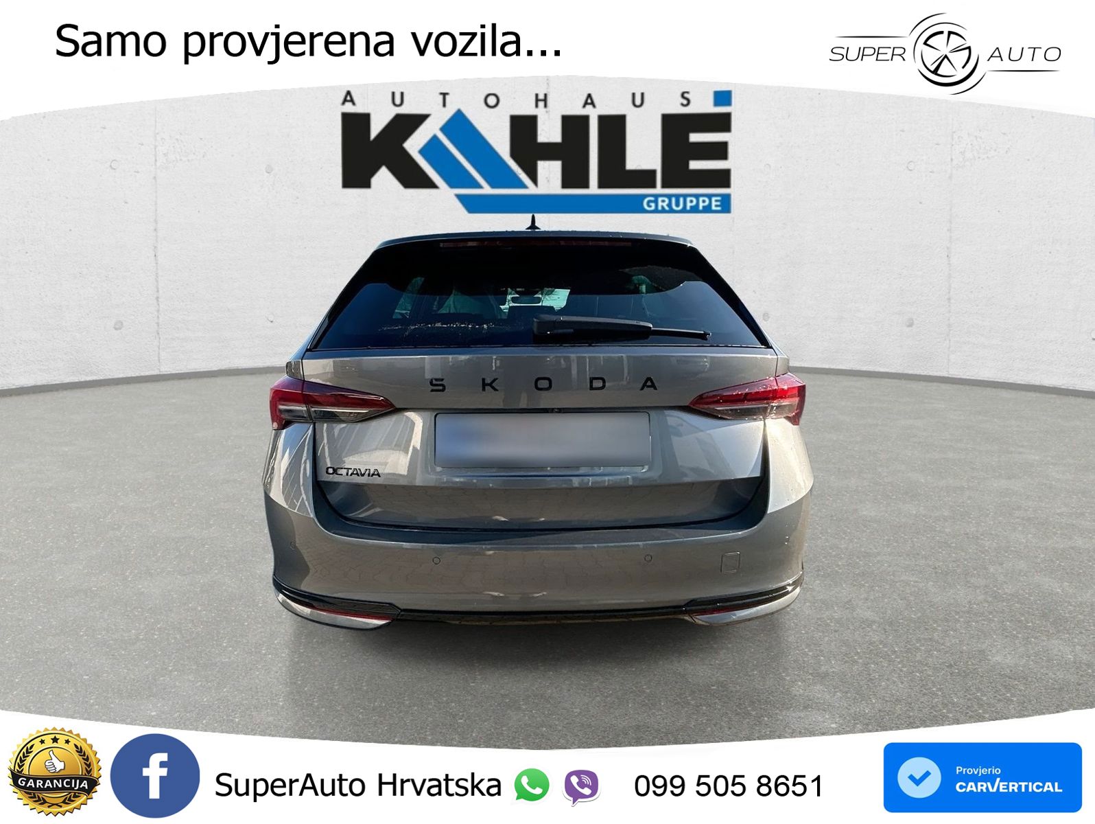 Škoda Octavia Combi 2.0 TDI (150 KS) DSG LED+GR SJED+ACC