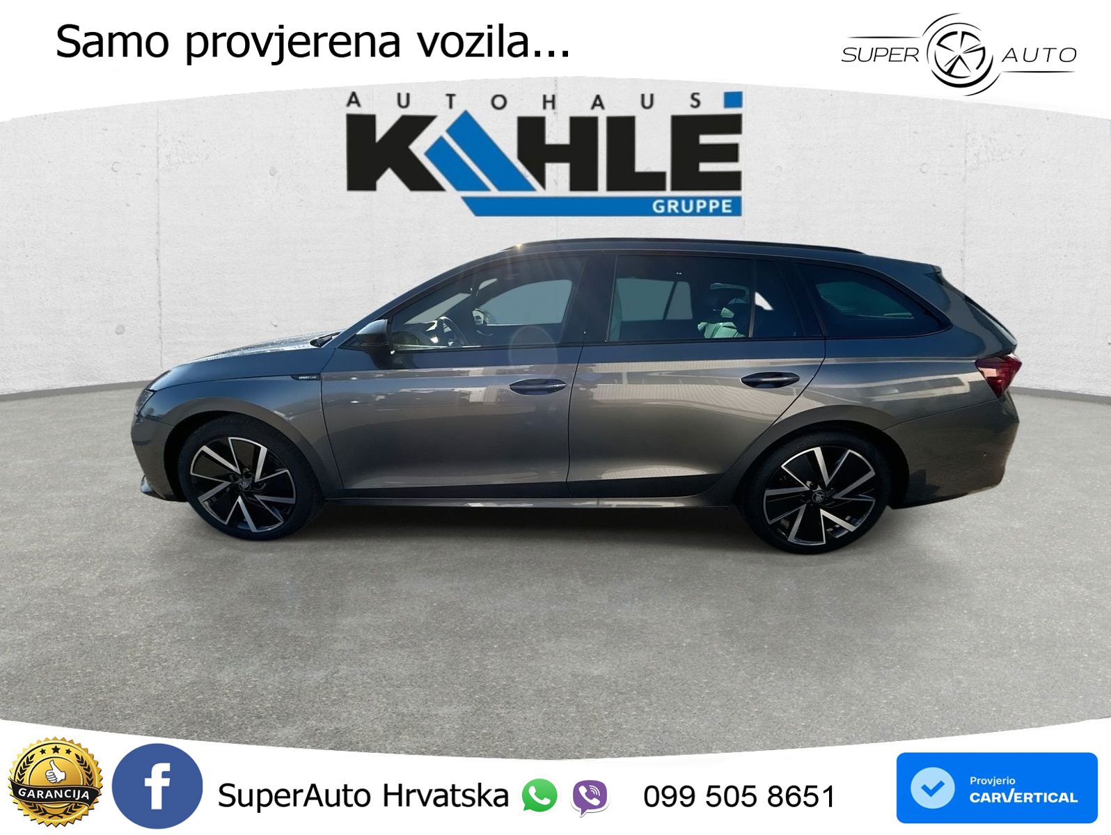 Škoda Octavia Combi 2.0 TDI (150 KS) DSG LED+GR SJED+ACC