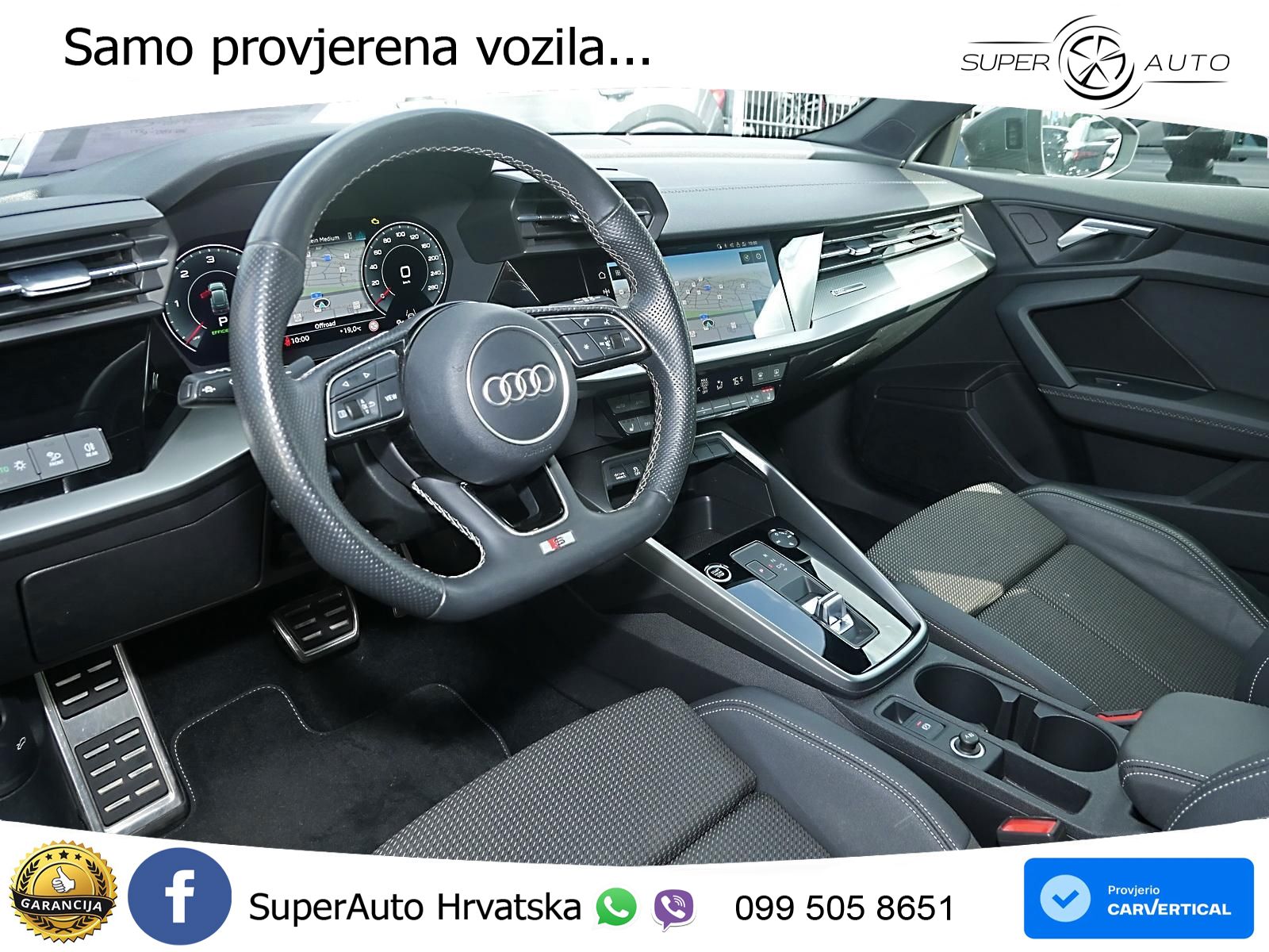 Audi A3 35 TDI (150 KS) S tronic S line LED+GR SJED+ACC
