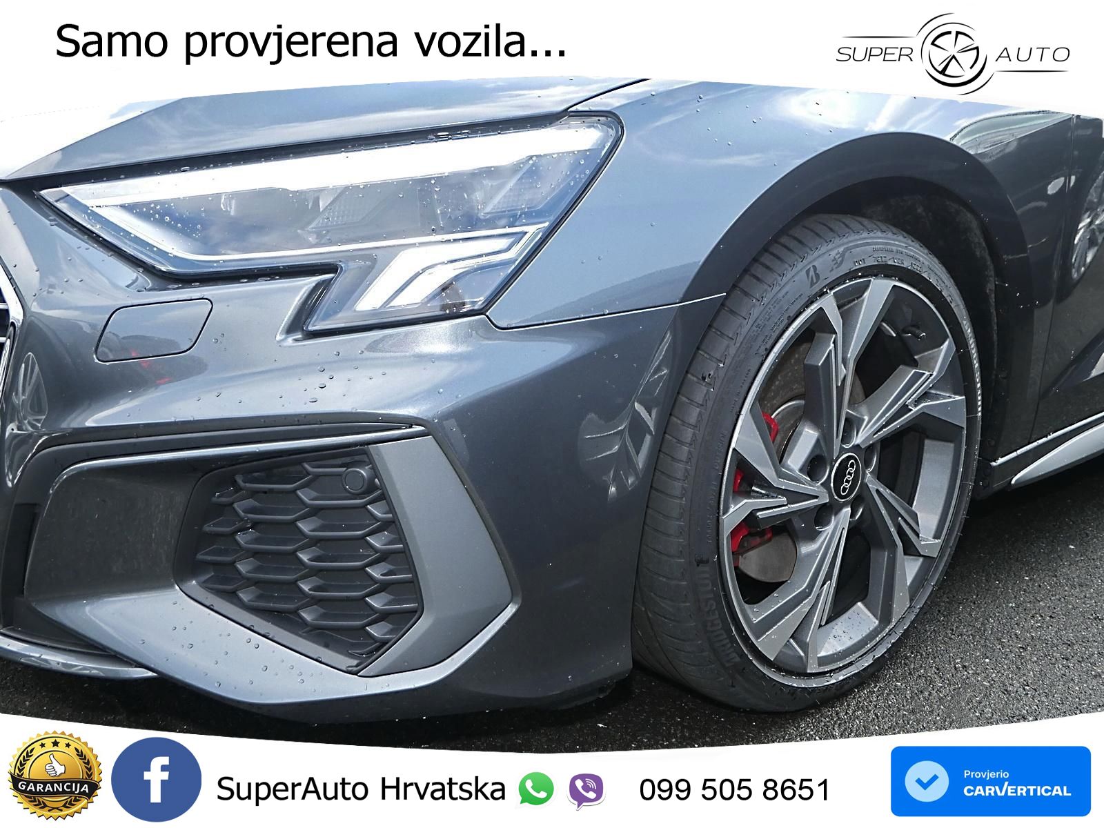 Audi A3 35 TDI (150 KS) S tronic S line LED+GR SJED+ACC