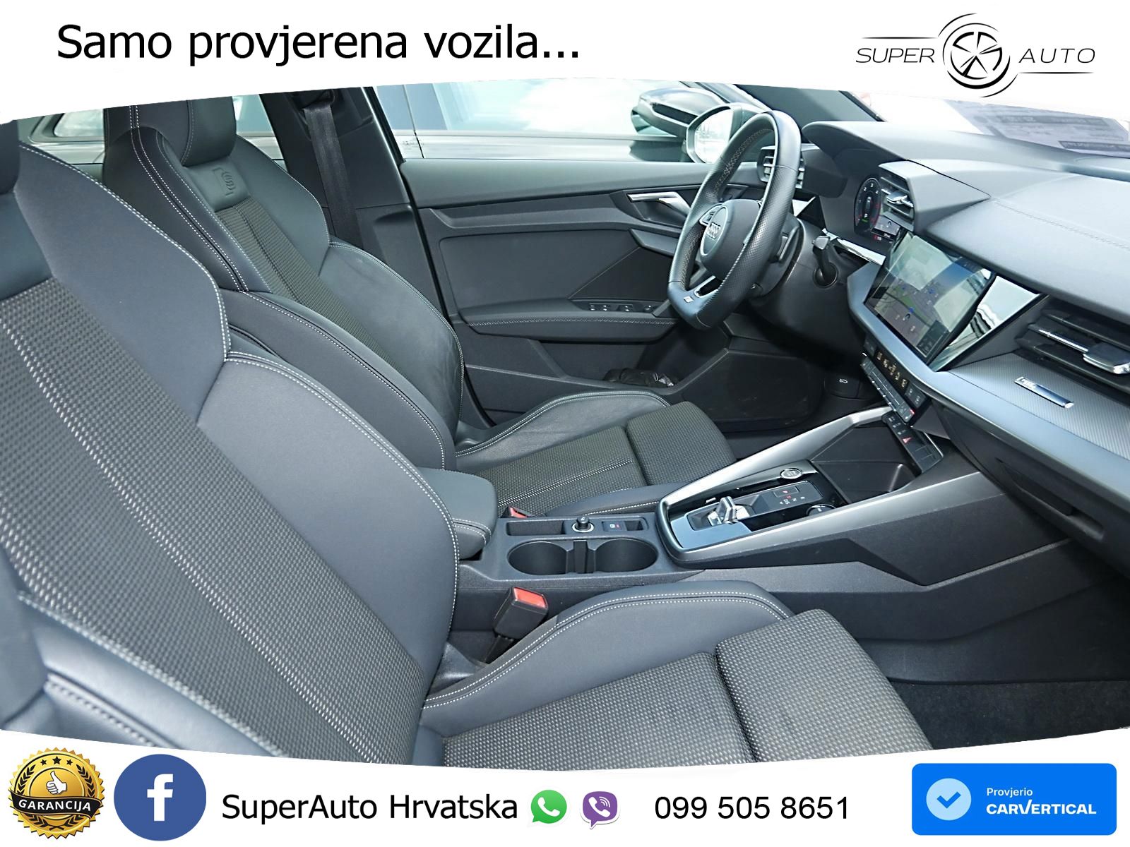 Audi A3 35 TDI (150 KS) S tronic S line LED+GR SJED+ACC