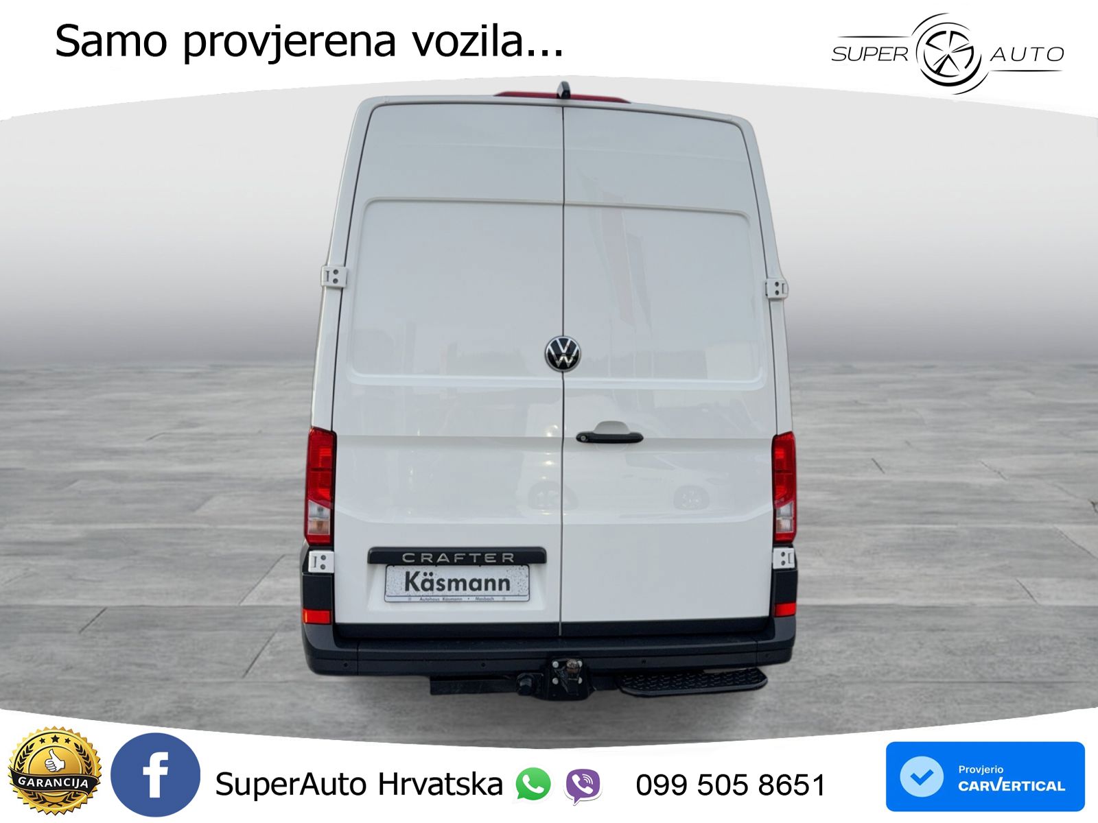 Volkswagen Crafter Kasten 35 MR HD 2.0TDI AHK KAM ACC KLIMA 140 KS