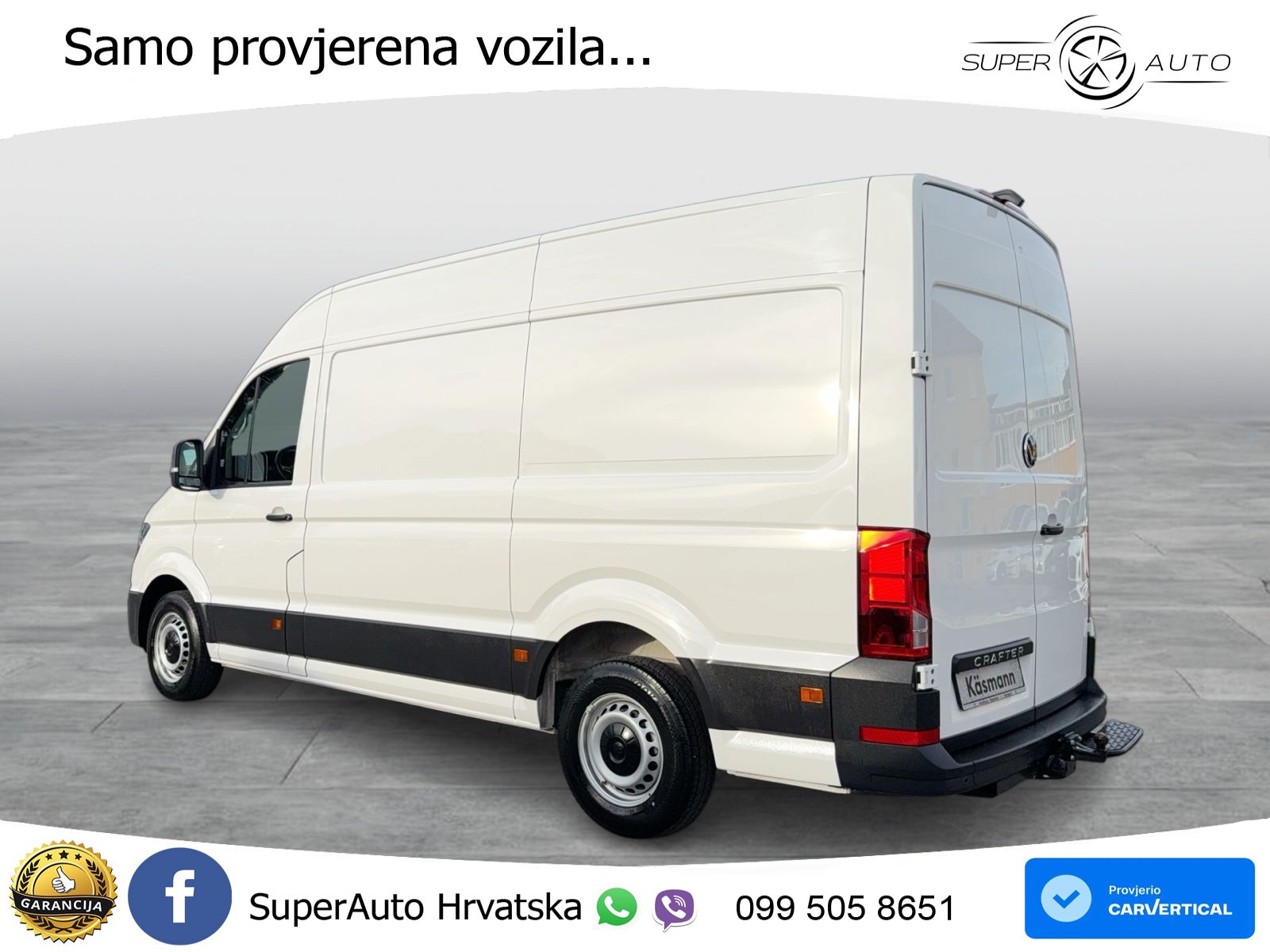 Volkswagen Crafter Kasten 35 MR HD 2.0TDI AHK KAM ACC KLIMA 140 KS