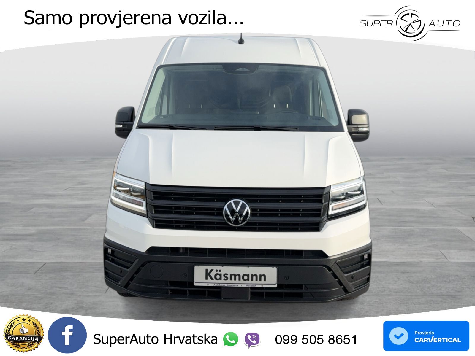 Volkswagen Crafter Kasten 35 MR HD 2.0TDI AHK KAM ACC KLIMA 140 KS