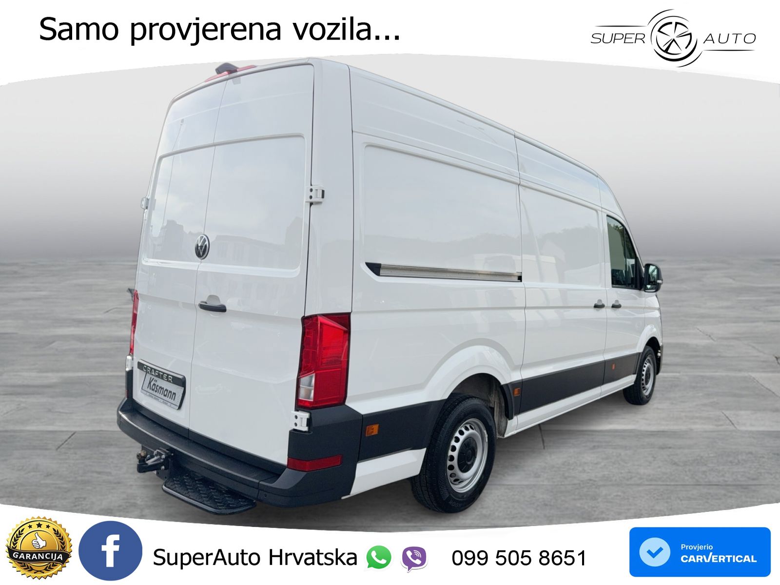 Volkswagen Crafter Kasten 35 MR HD 2.0TDI AHK KAM ACC KLIMA 140 KS