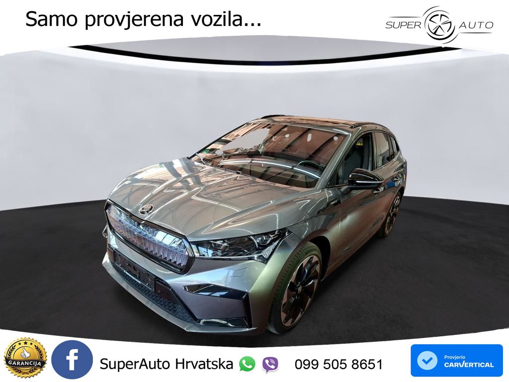 Škoda Enyaq iV 80 82 kWh (204 KS) SportLine MATRIX+GR SJED+KAM