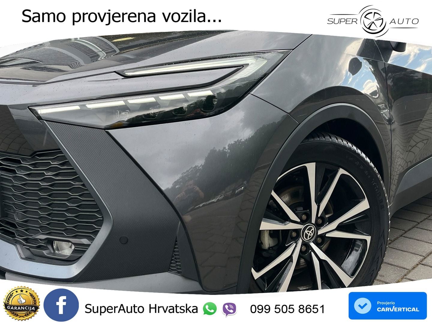 Toyota C-HR 1.8 (140 KS) Hybrid e-CVT Team D LED+GR SJED+ACC