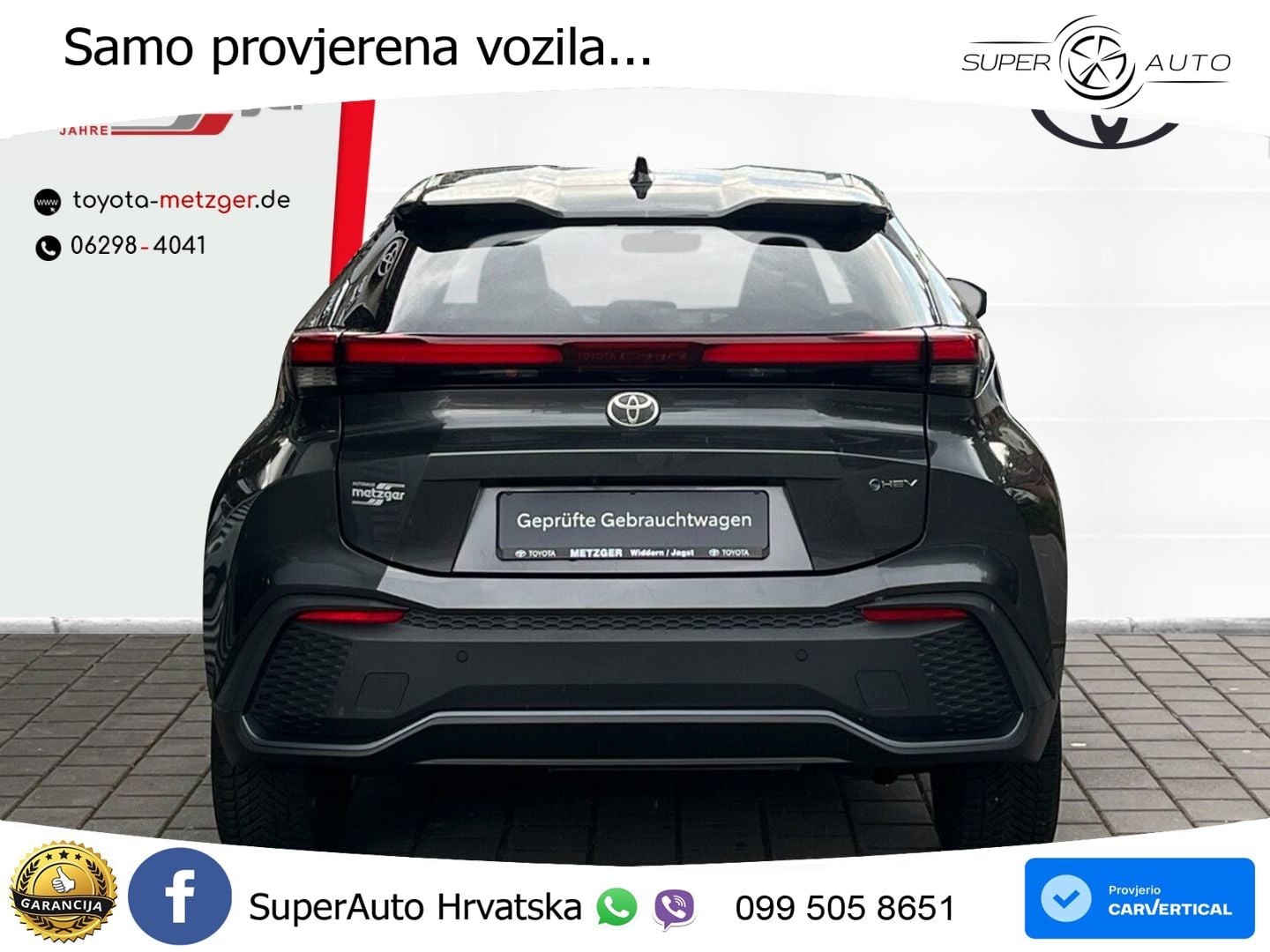 Toyota C-HR 1.8 (140 KS) Hybrid e-CVT Team D LED+GR SJED+ACC