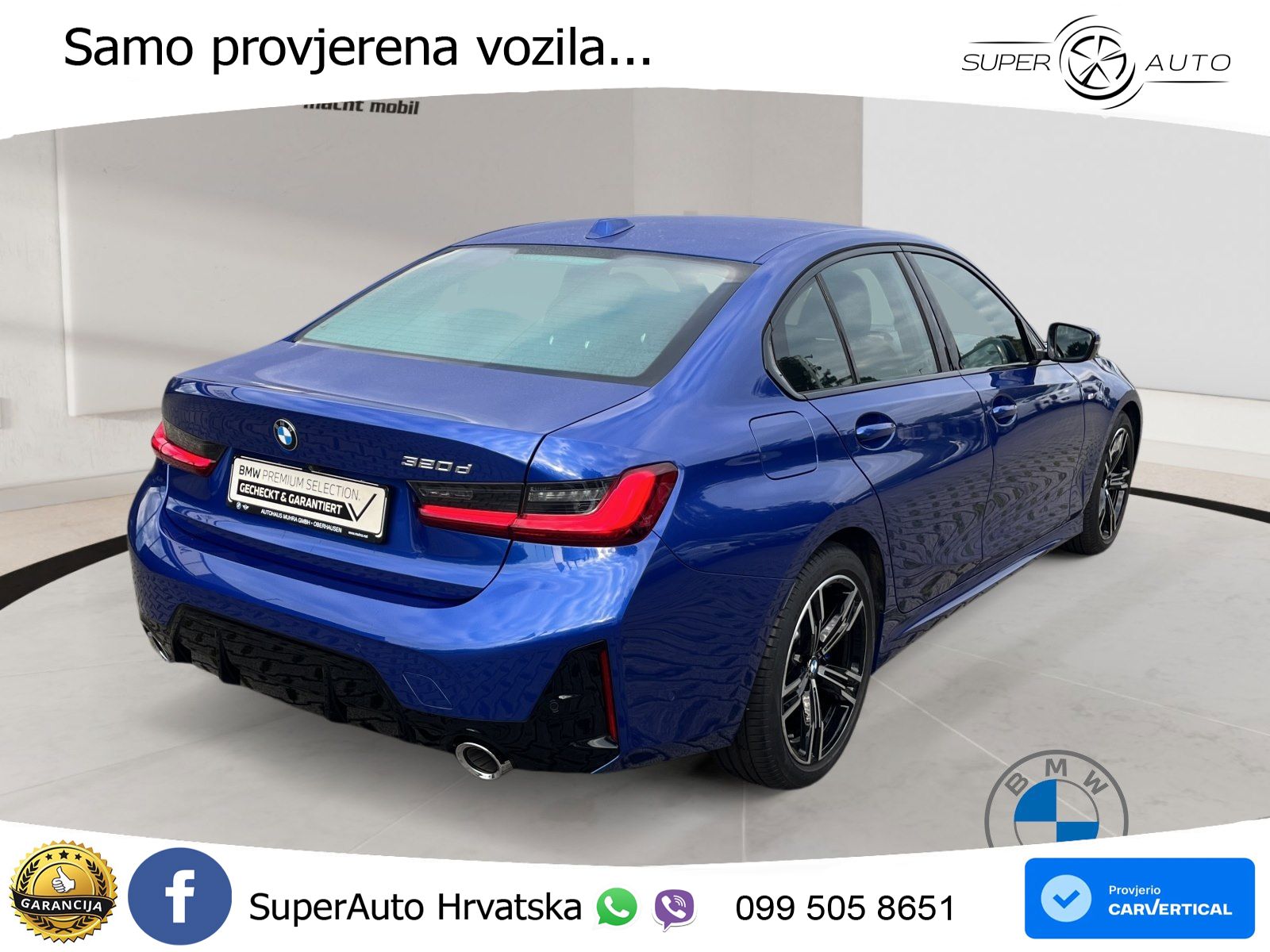 BMW 320d (190 KS) Steptronic M Sport