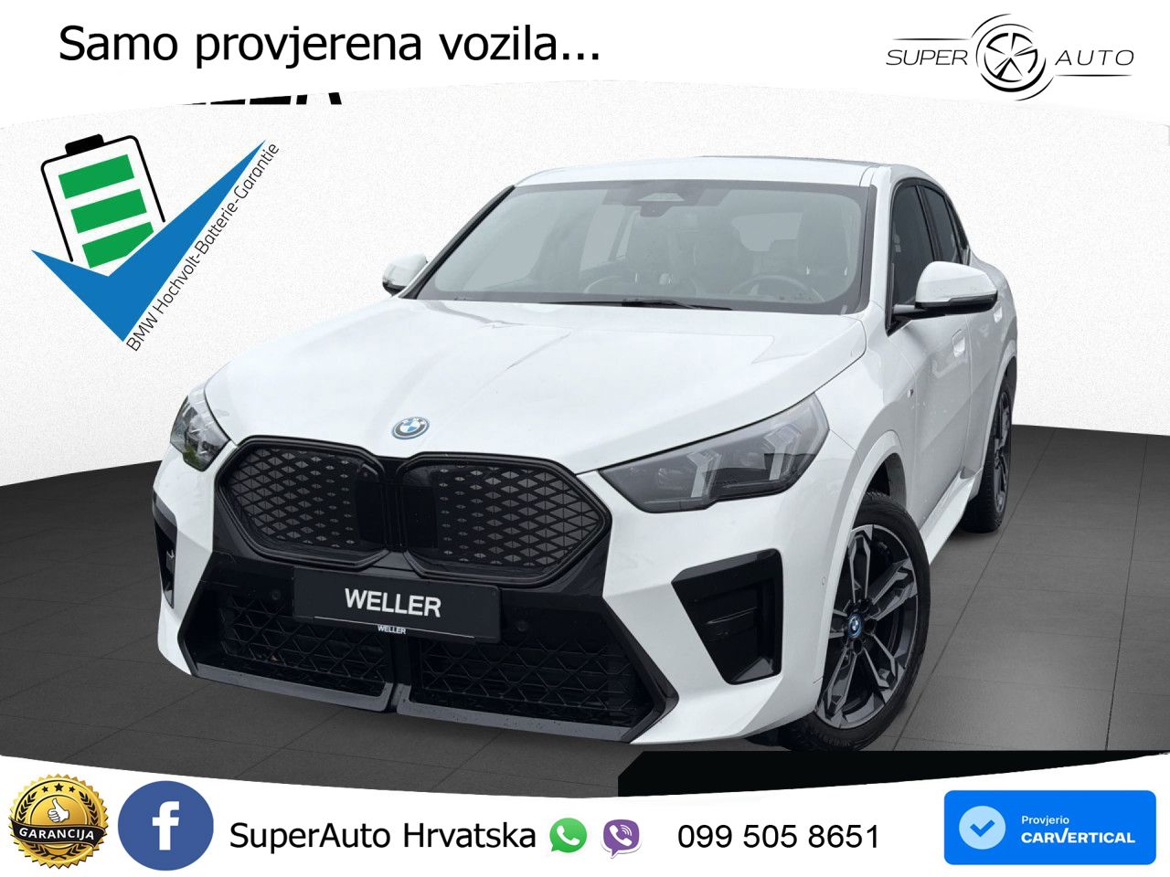 BMW iX2 66.5 kWh (313 KS) xDrive30 LED+GR SJED+ACC