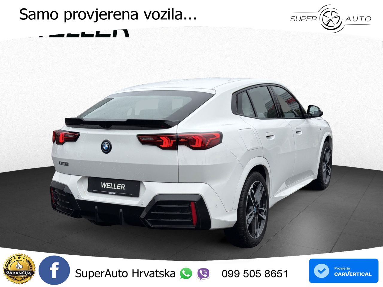 BMW iX2 66.5 kWh (313 KS) xDrive30 LED+GR SJED+ACC