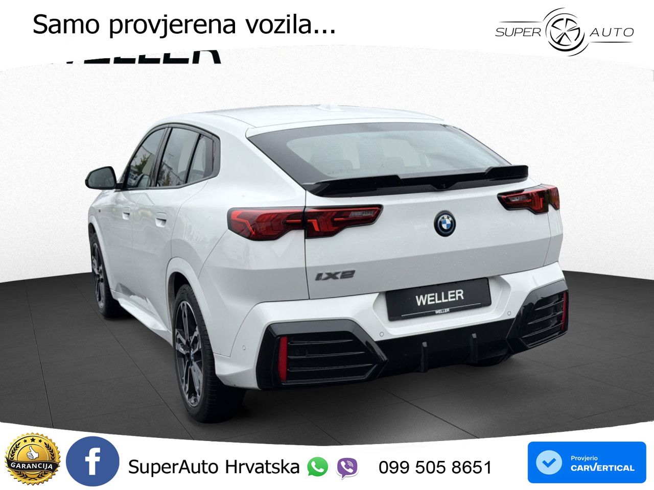 BMW iX2 66.5 kWh (313 KS) xDrive30 LED+GR SJED+ACC