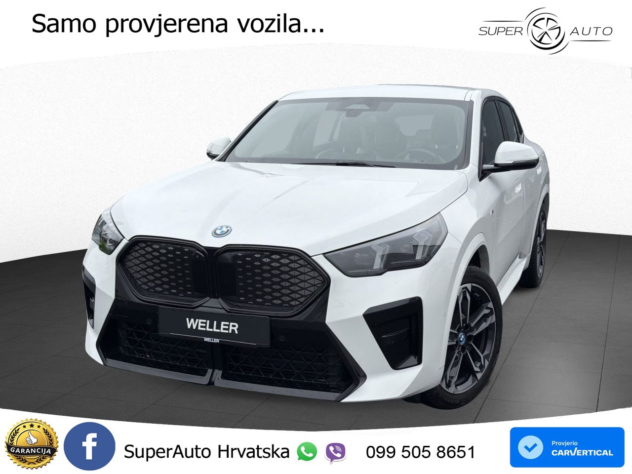 BMW iX2 66.5 kWh (313 KS) xDrive30 LED+GR SJED+ACC