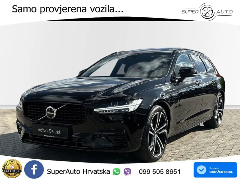 Volvo V90 Recharge T8 AWD Geartronic ZRAČNI+ACC+GR SJED+360+PANO