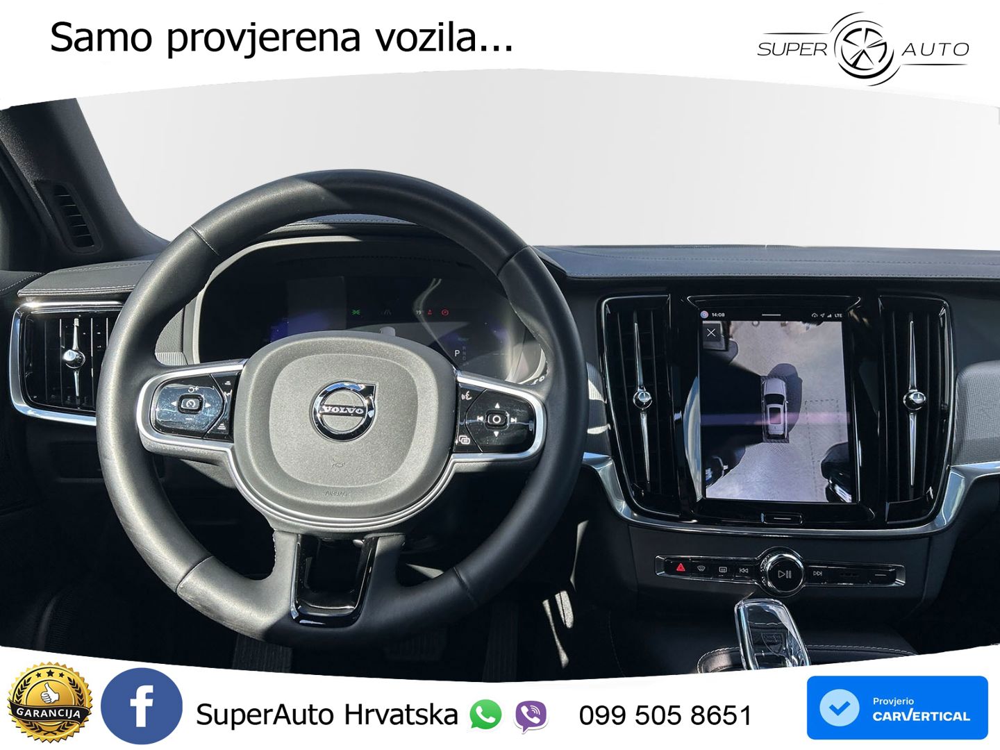 Volvo V90 Recharge T8 AWD Geartronic ZRAČNI+ACC+GR SJED+360+PANO